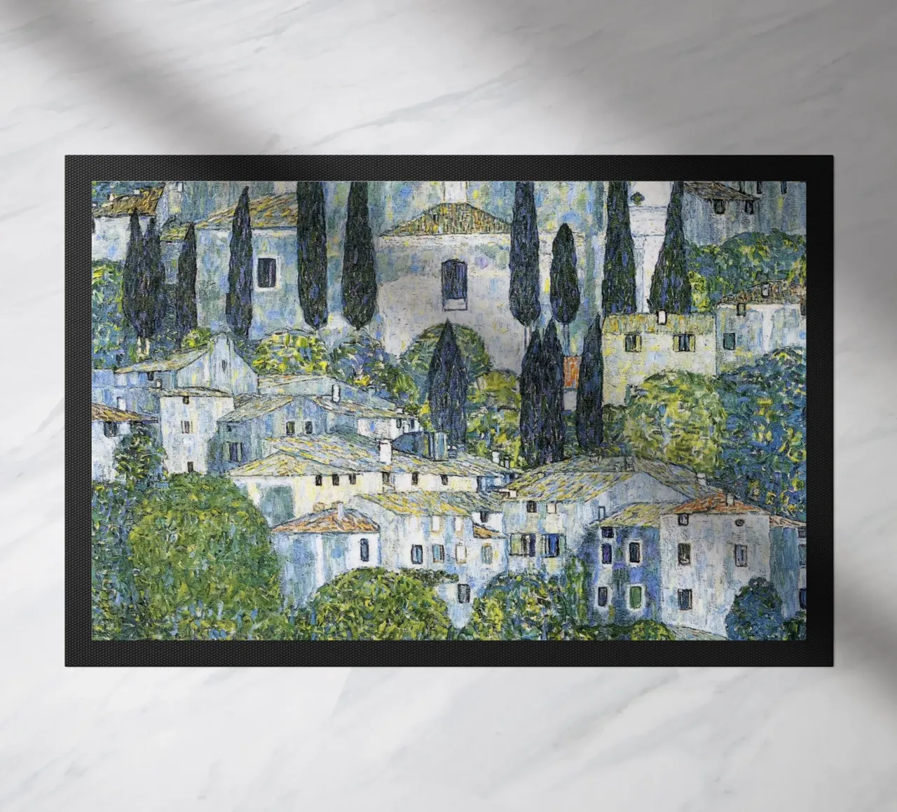 Chiesa di Cassone (1913) di Gustav Klimt zerbino da Classic Art Prints