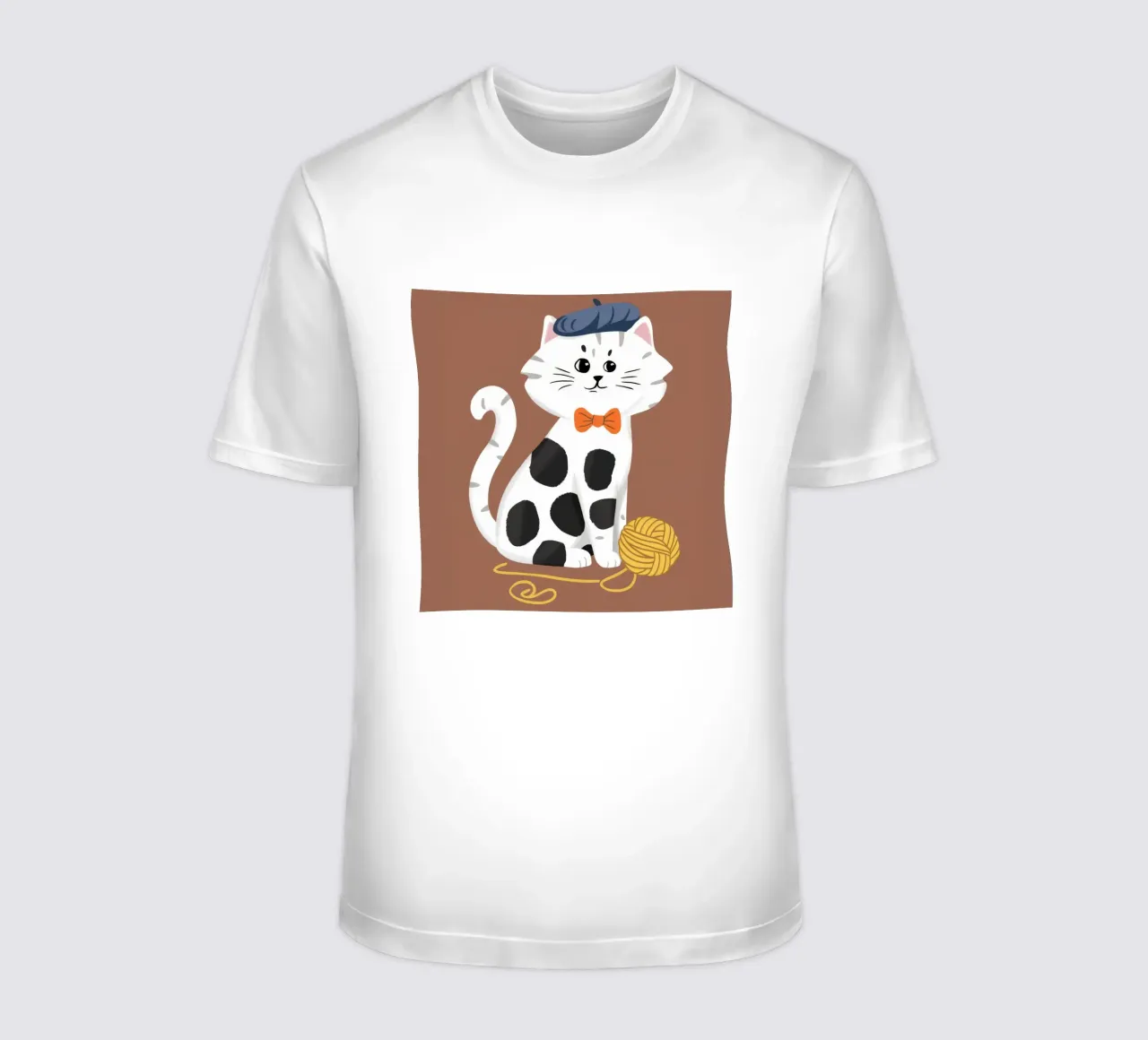 Hilo Dapper Cat camiseta de Grande Serene