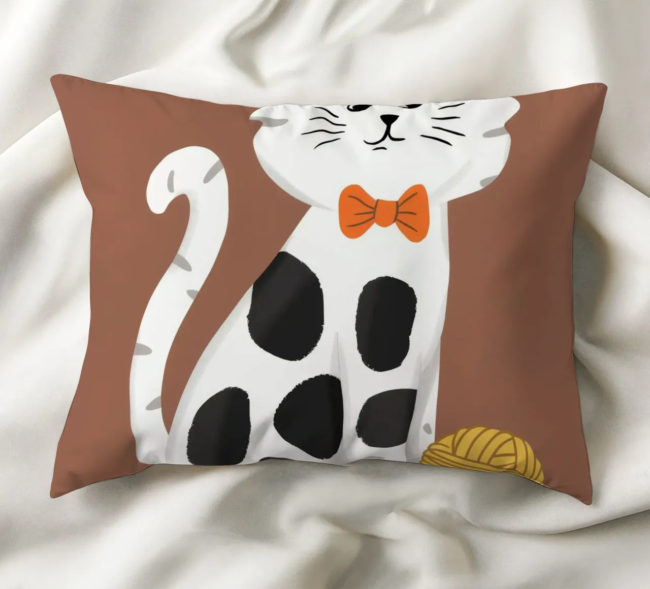 Filato Dapper Cat cuscino da Grande Serene