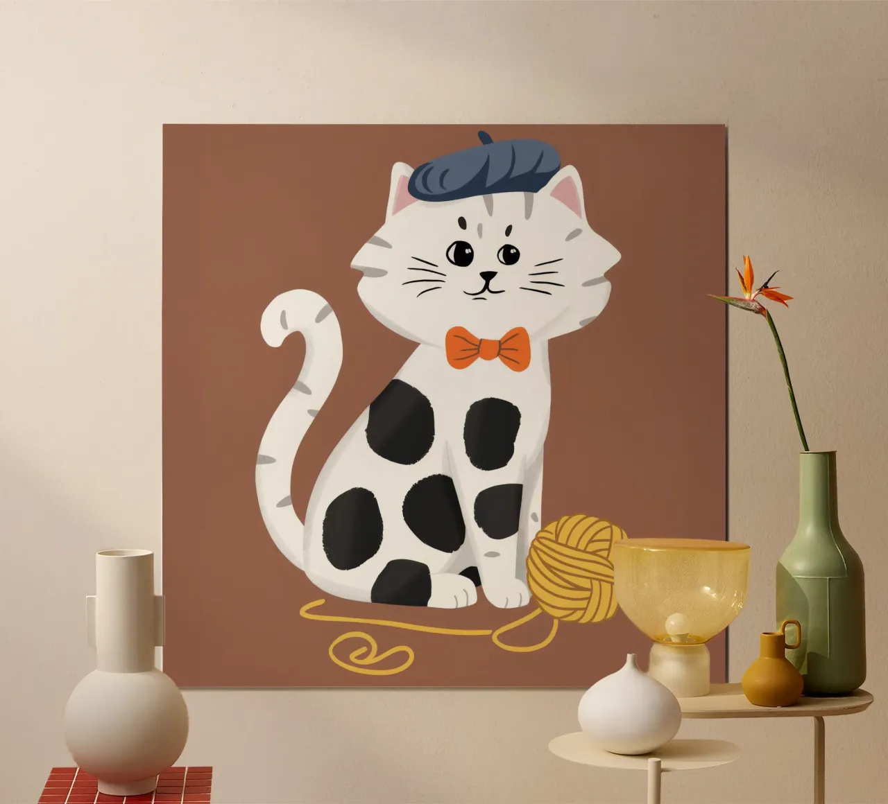 Filato Dapper Cat poster da Grande Serene