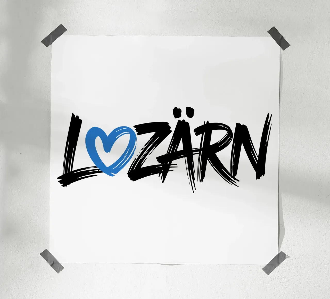 Lozärn Cuore Grunge poster da LucernePictures