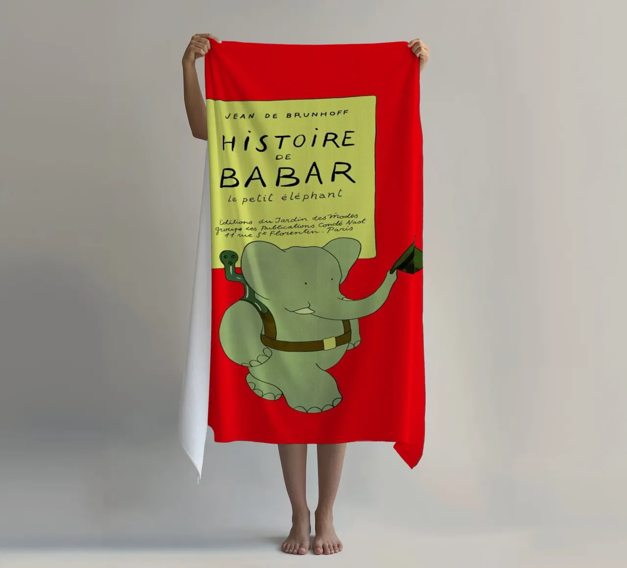 Histoire de Babar telo mare da Little Flourishes