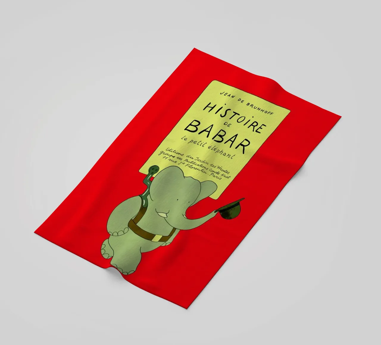 Histoire de Babar telo mare da Little Flourishes