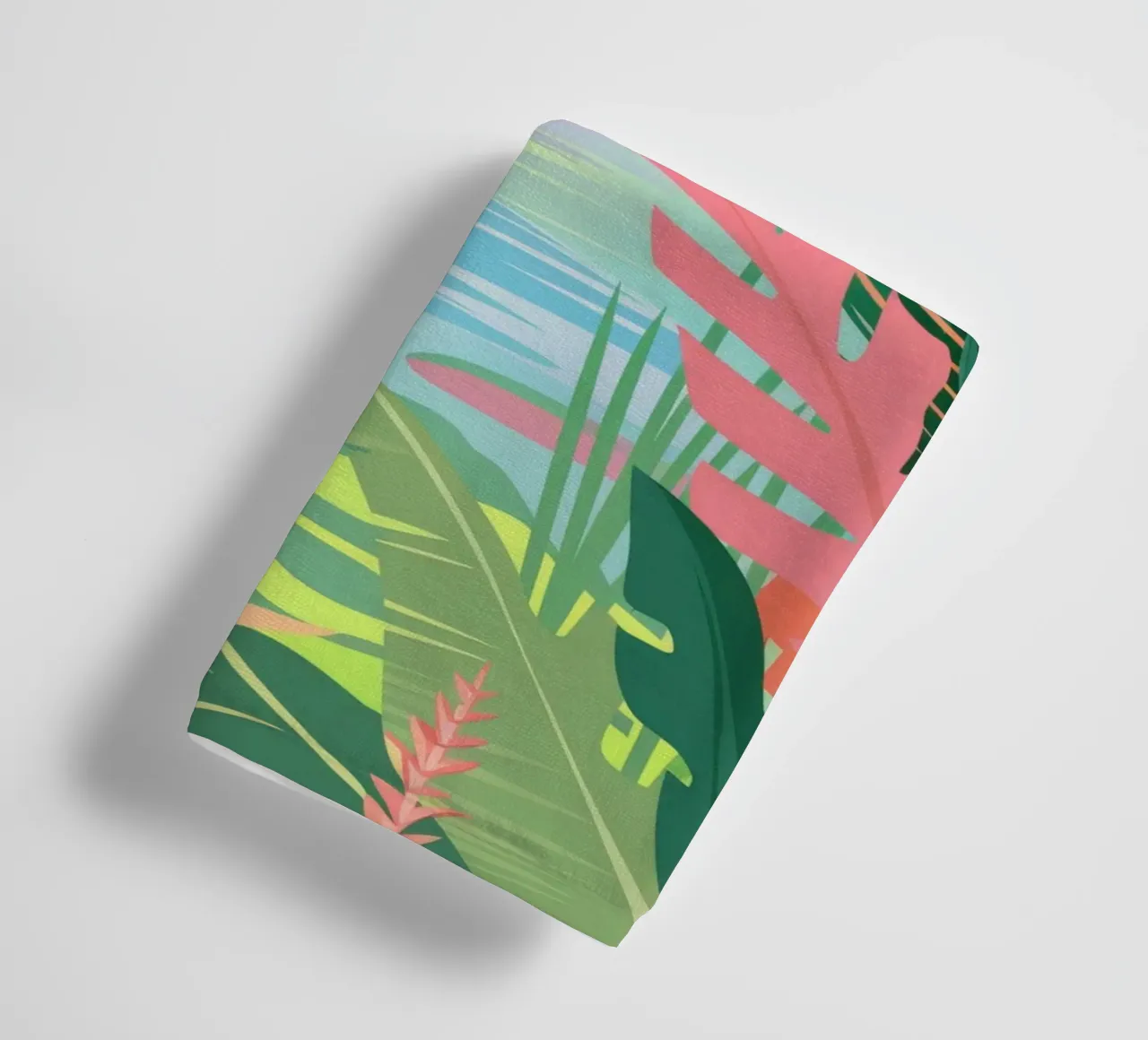 Palm zonsondergang badhanddoek van Grande Serene