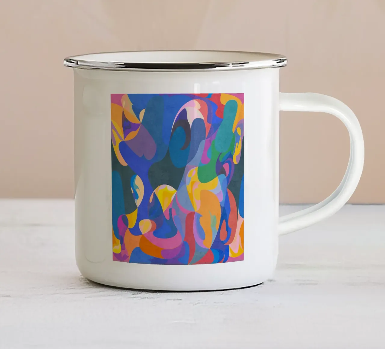 Divertimento notturno tazza in smalto da lovely lines