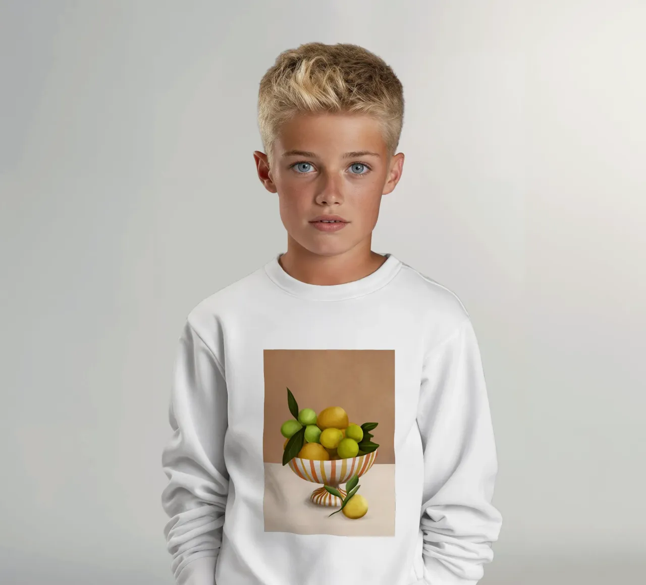 Golden Citrus 1 felpa bambino da cityart