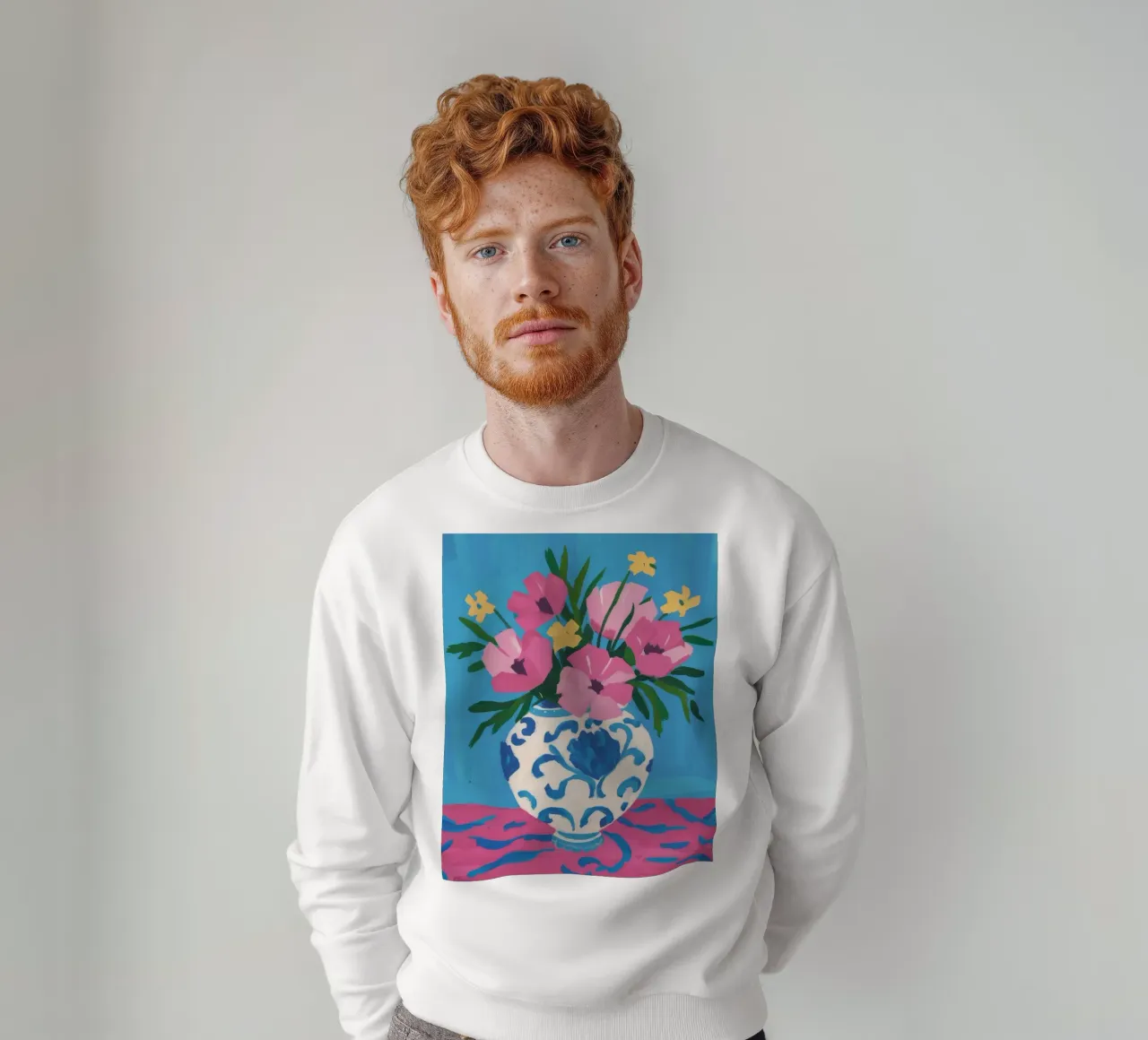 Azure Bloom Grace sudadera de Grande Serene