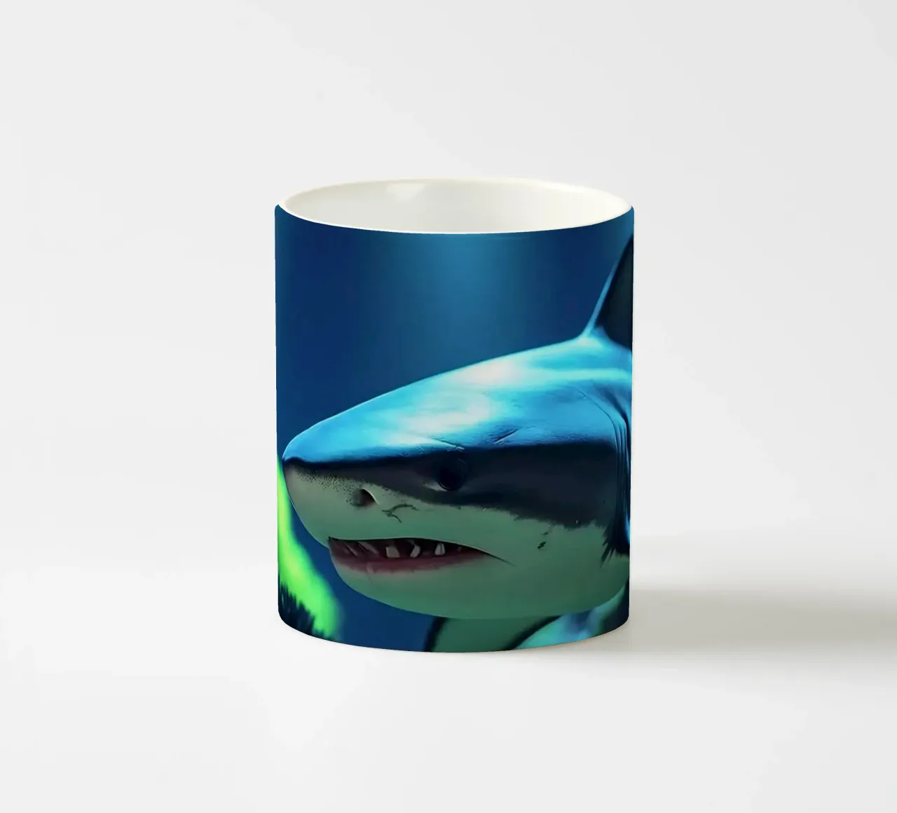 Squalo ✦ Neon Apex tazza in ceramica da LUMAQUA ✦ STUDIO
