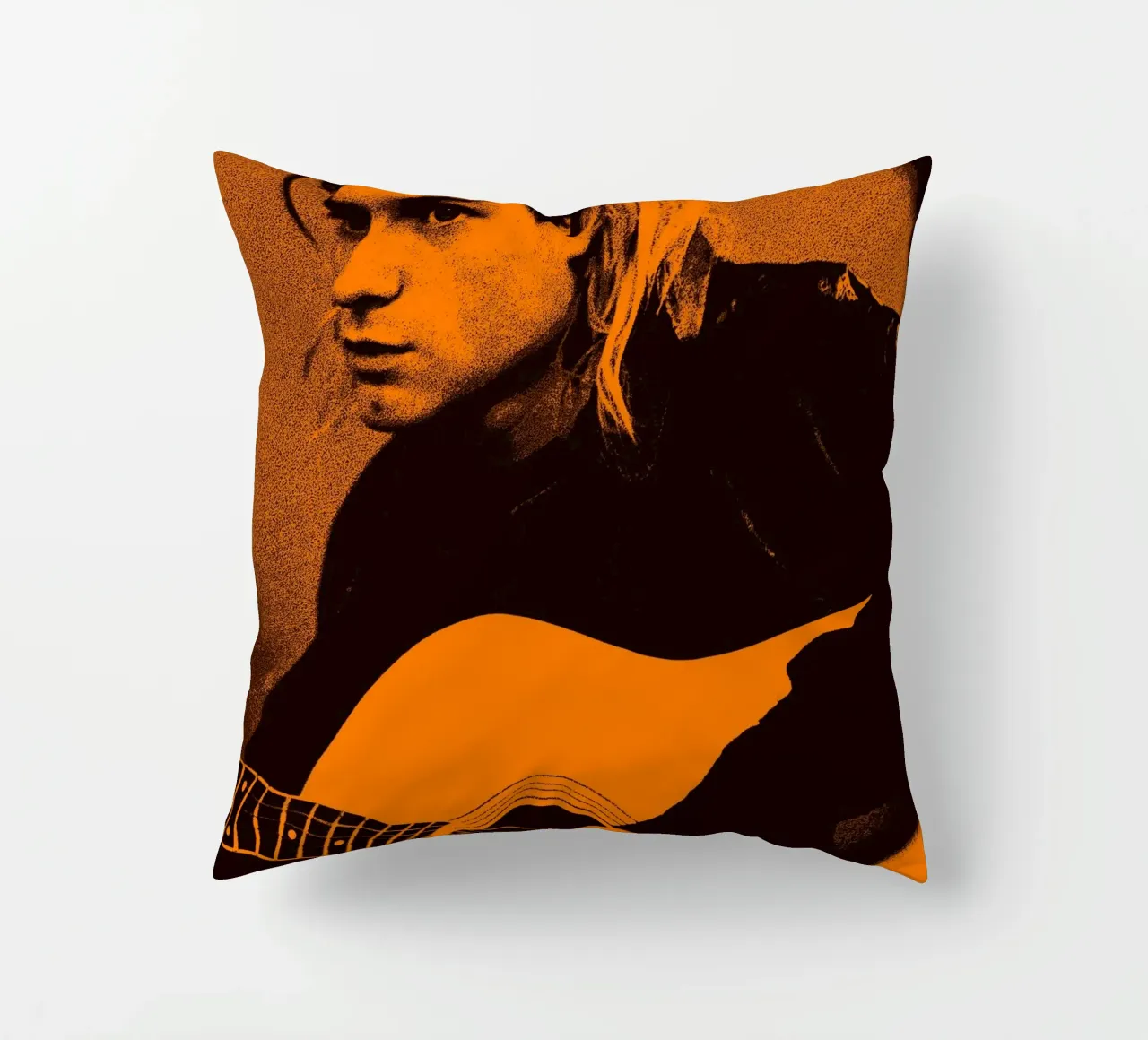 Kurt Cobain Music Art cuscino da vanhesling