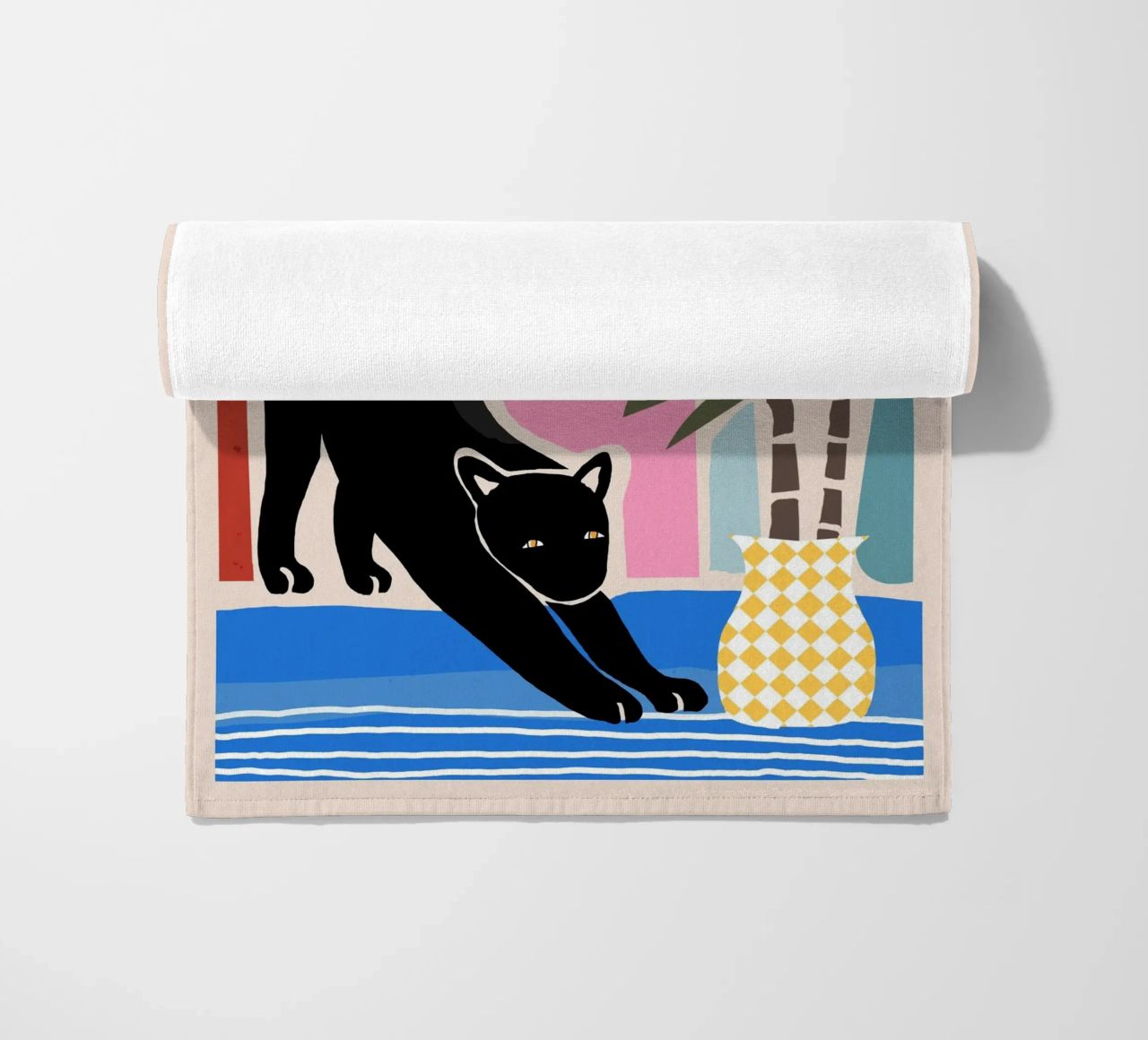Lazy Days and a Black cat telo mare da mysteriouscoco