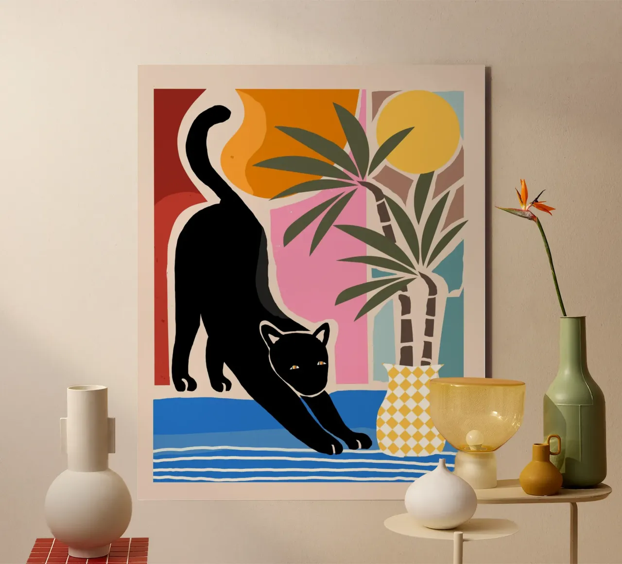 Lazy Days and a Black cat pannello forex da mysteriouscoco