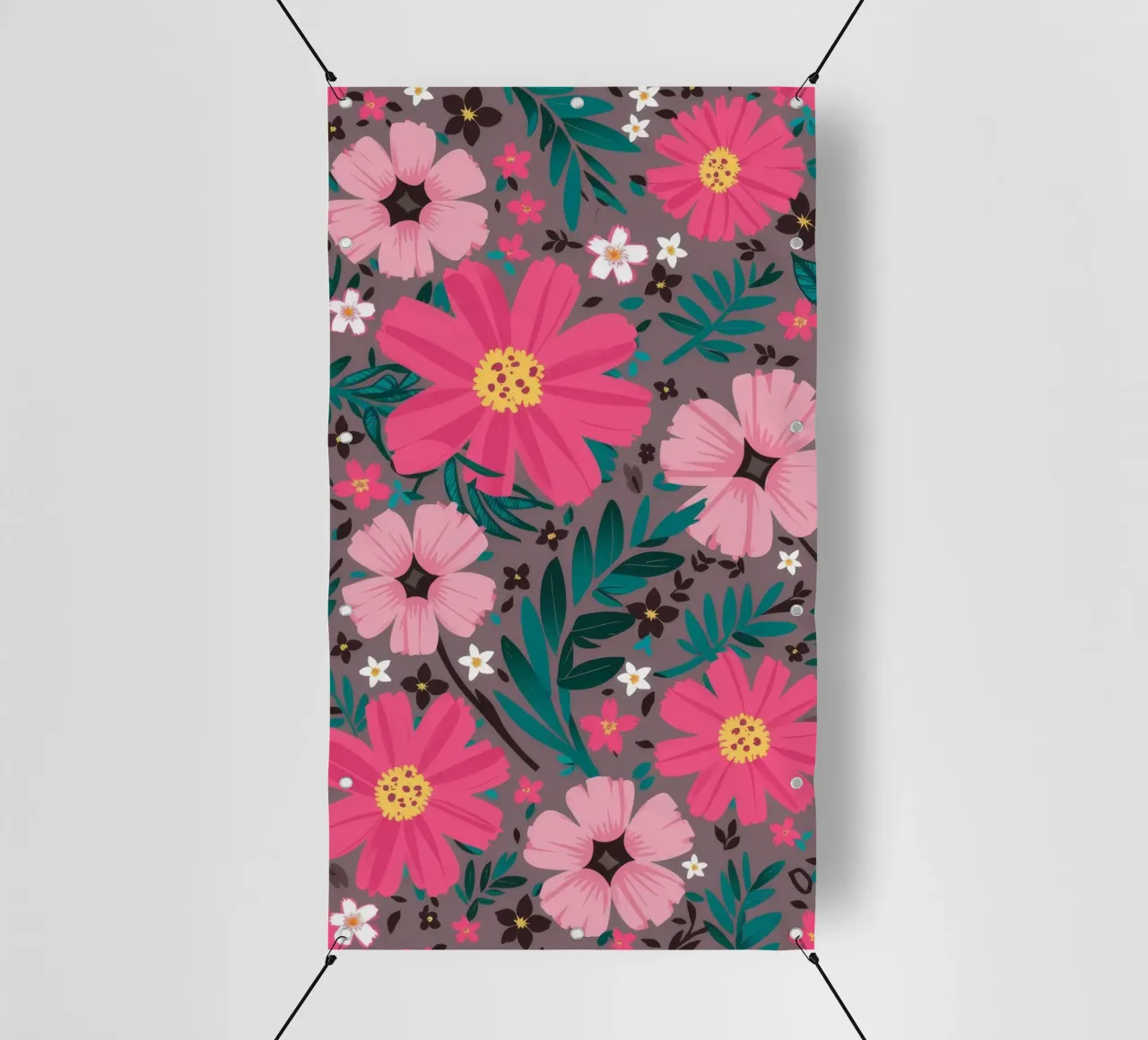Cosmic Pink Flora pvc cover by Grande Serene