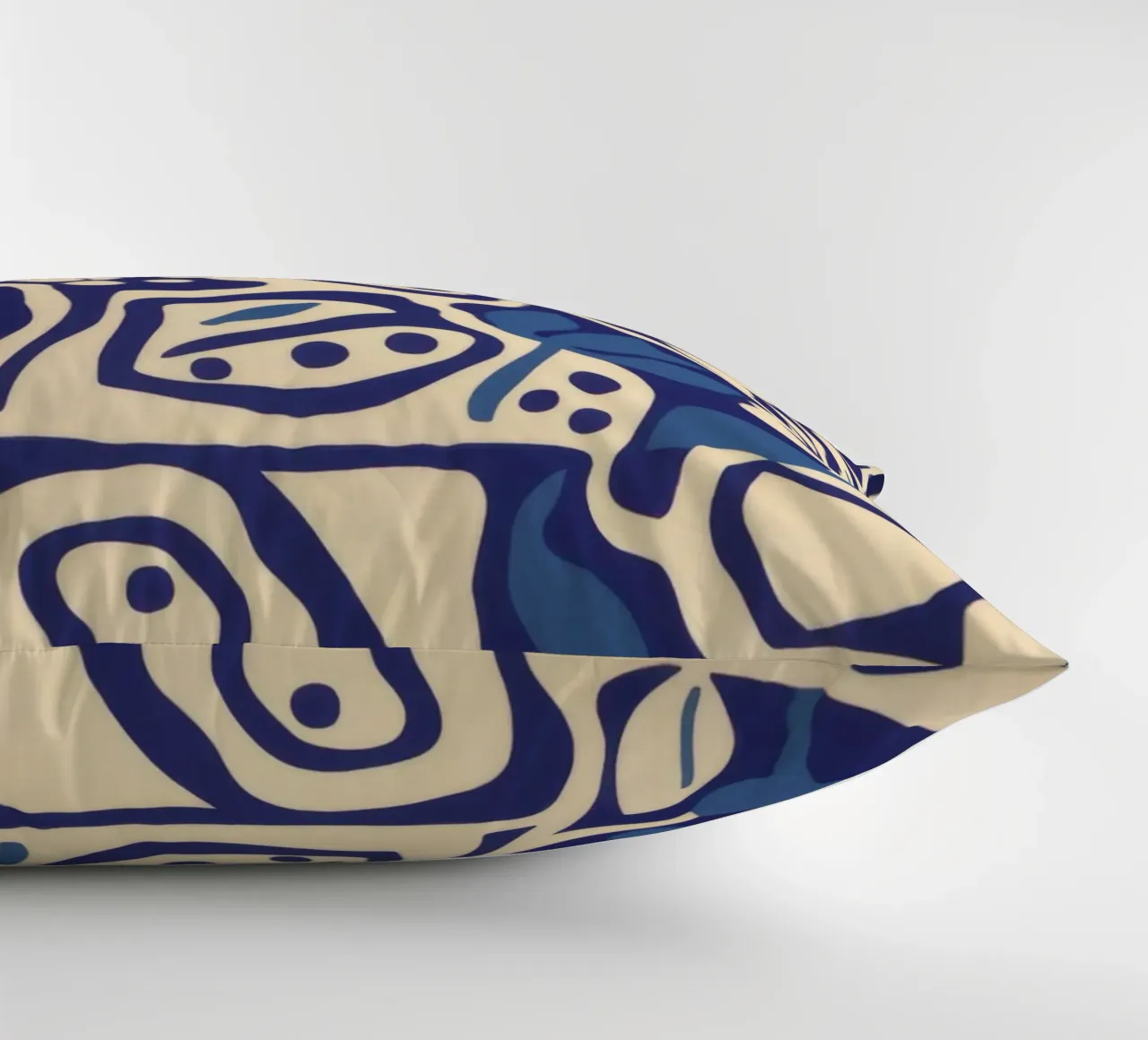 Indigo Tile Dreams cuscino da Grande Serene