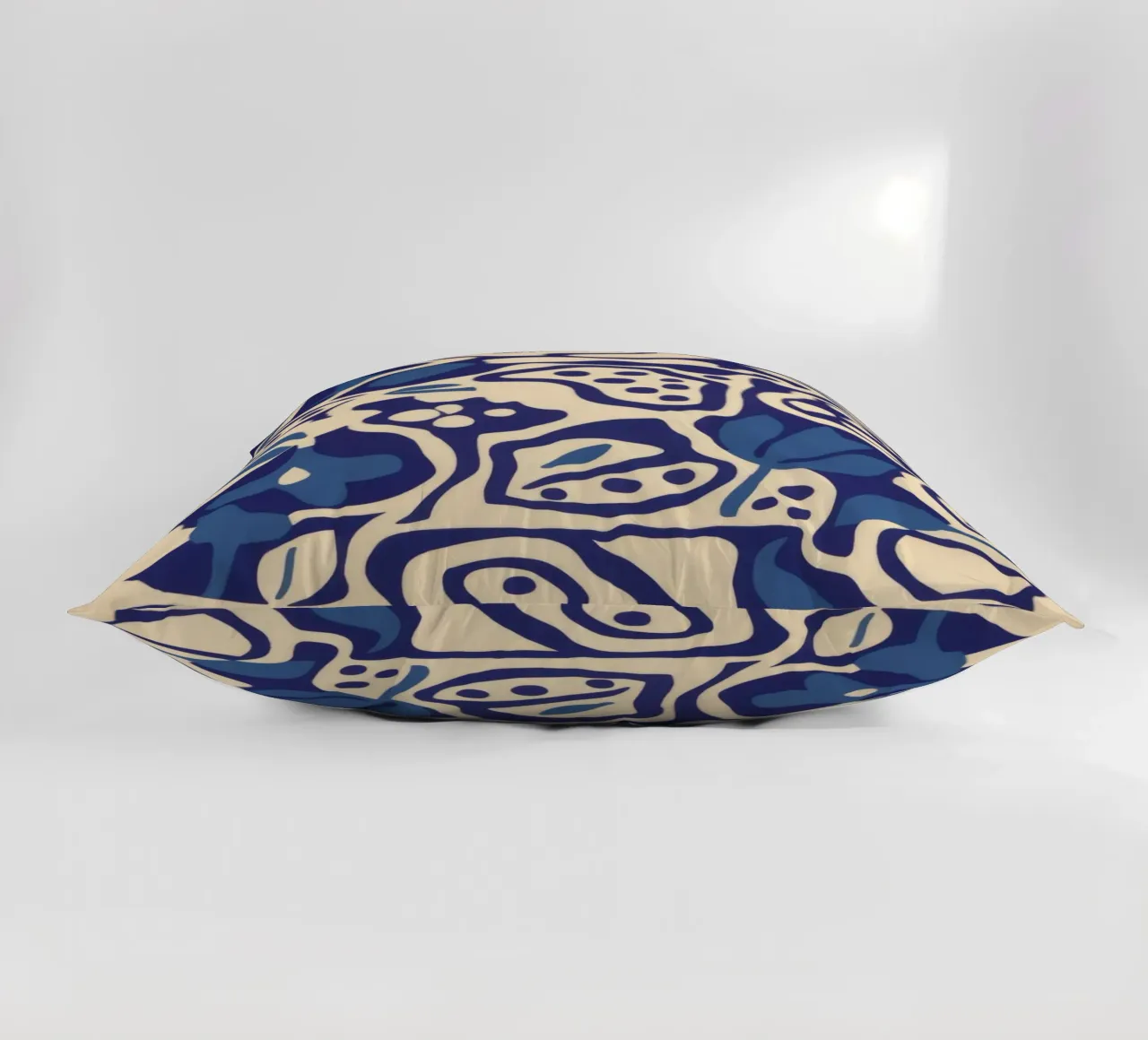 Indigo Tile Dreams cuscino da Grande Serene
