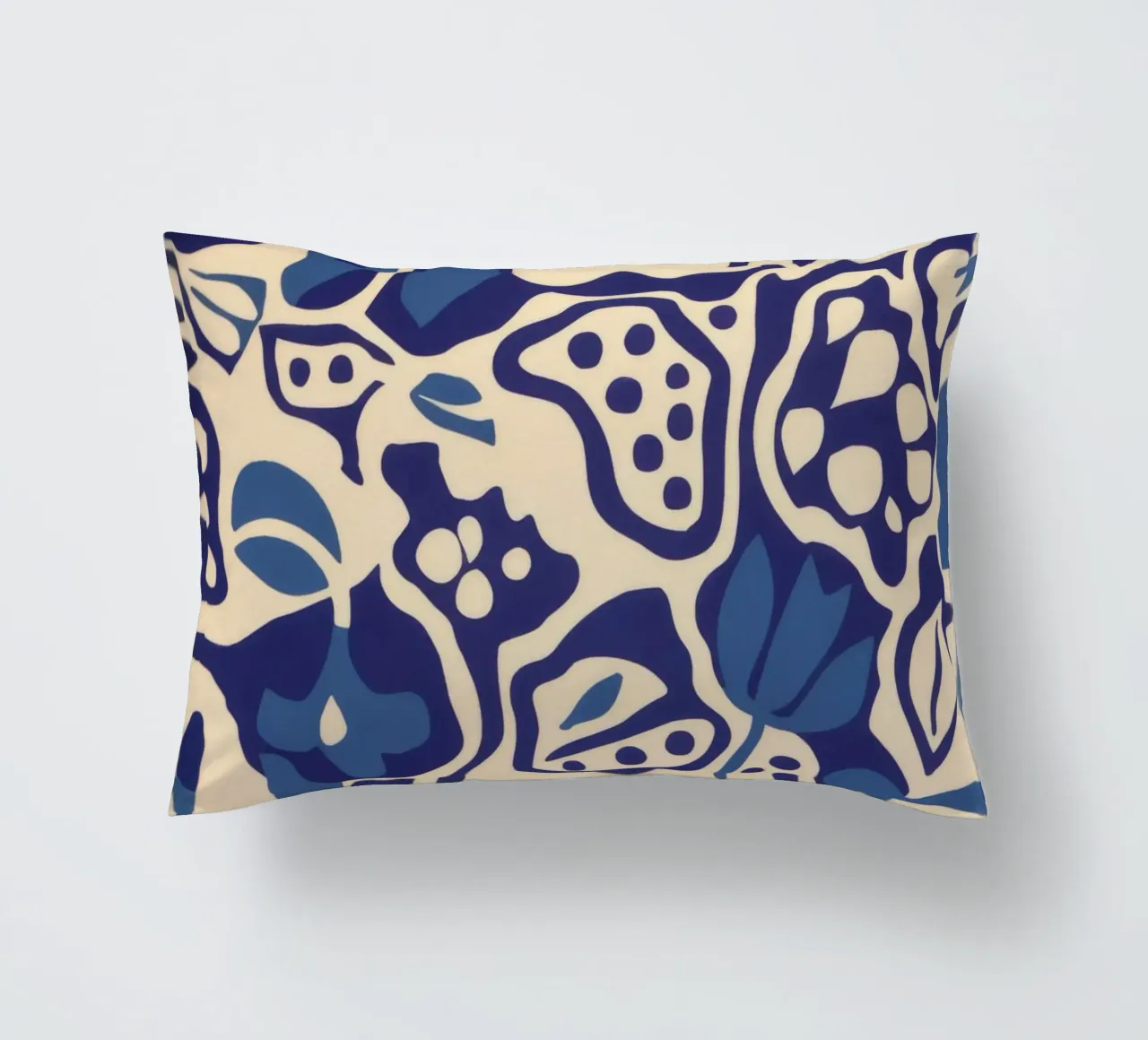 Indigo Tile Dreams cuscino da Grande Serene