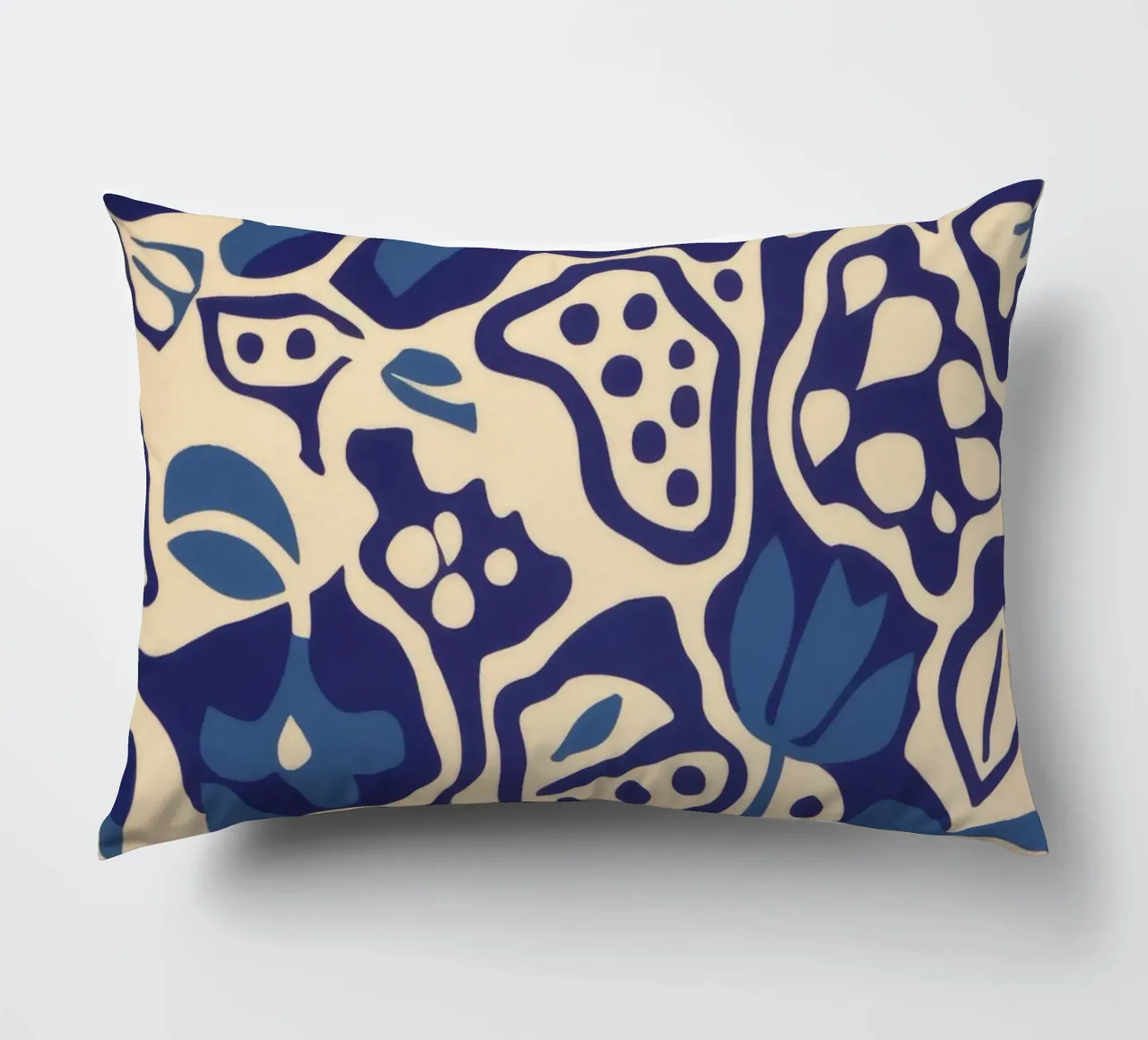 Indigo Tile Dreams cuscino da Grande Serene