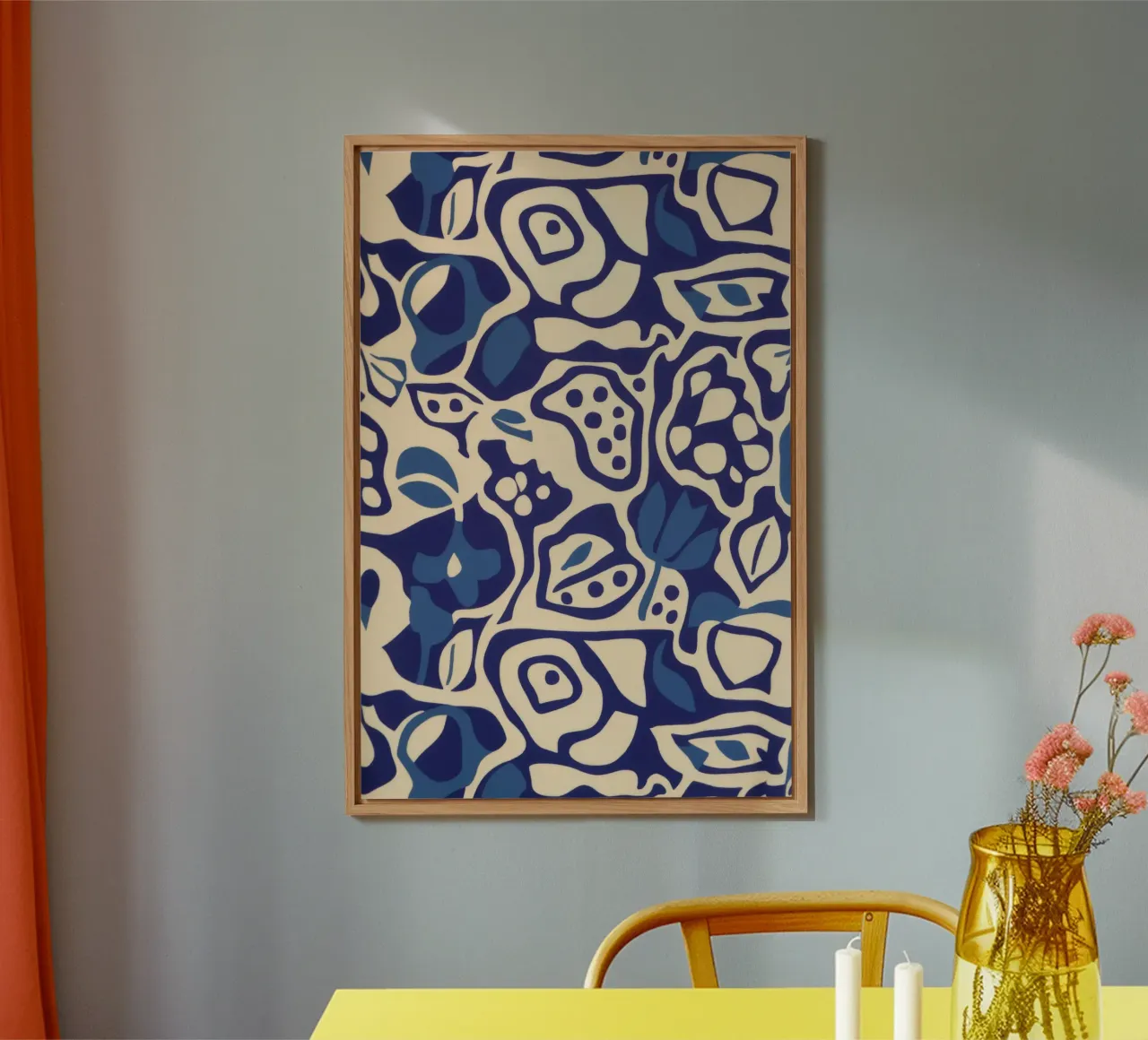 Indigo Tile Dreams alluminio dibond da Grande Serene