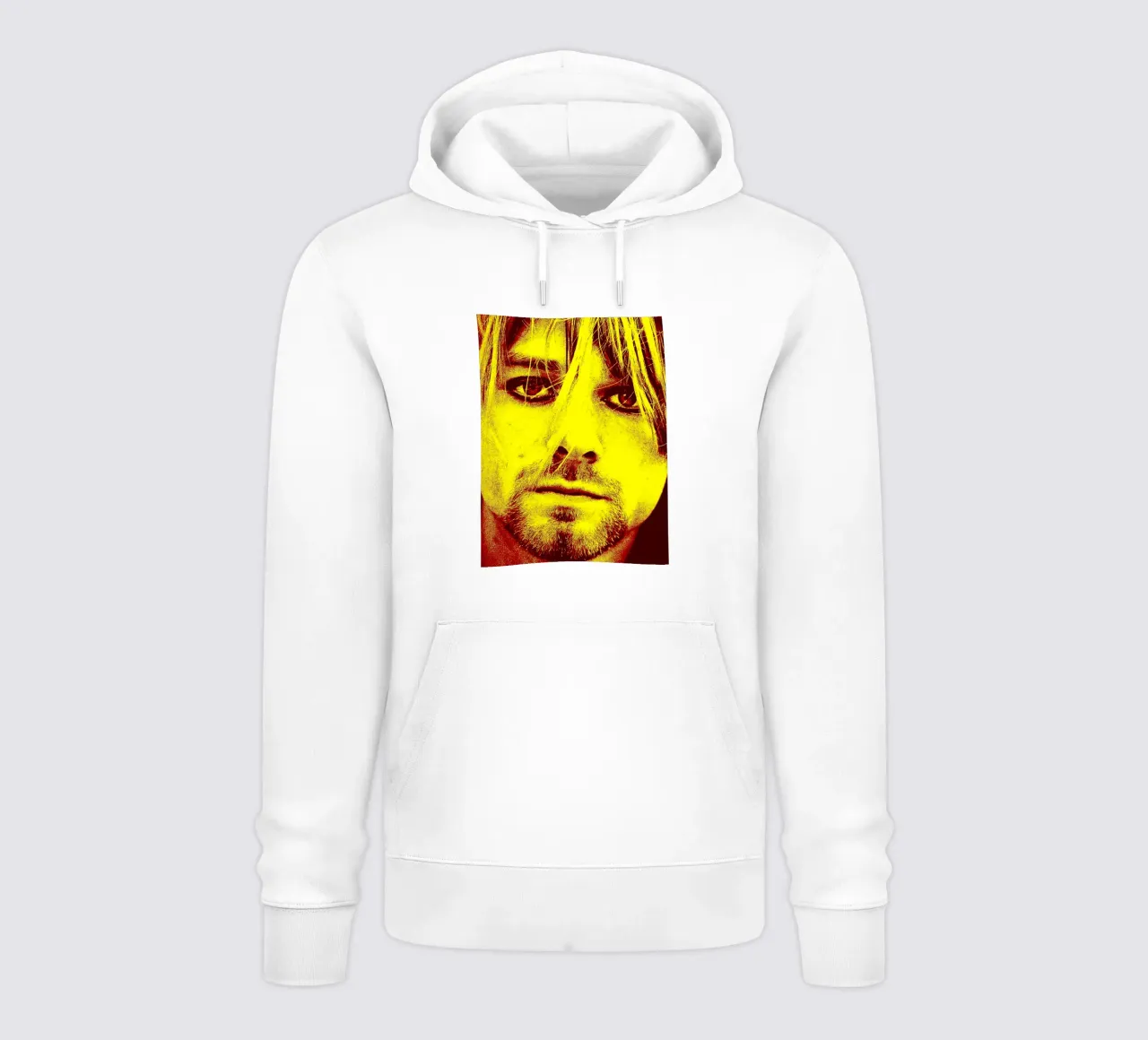 Kurt Cobain Music Art felpa con cappuccio da vanhesling