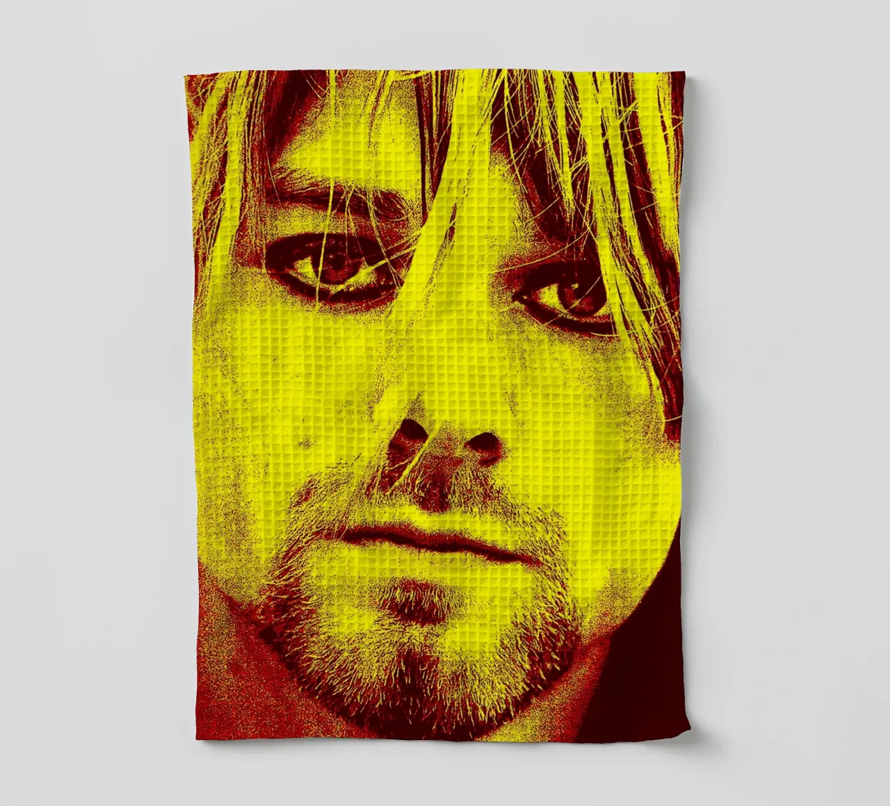 Kurt Cobain Music Art Geschirrtuch von vanhesling