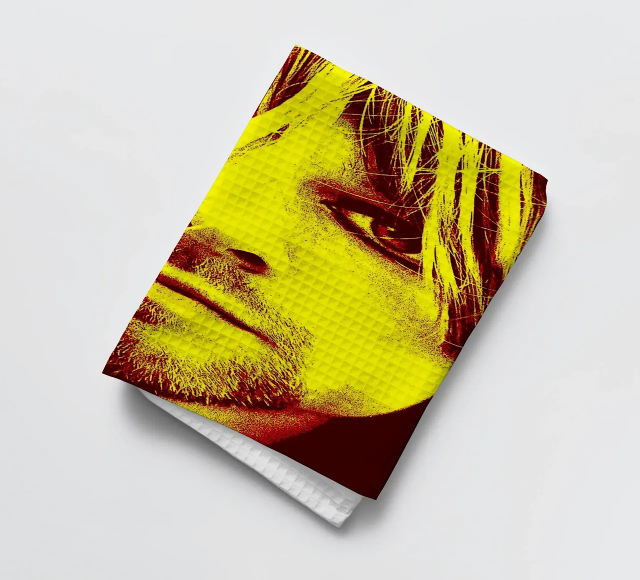 Kurt Cobain Music Art Geschirrtuch von vanhesling