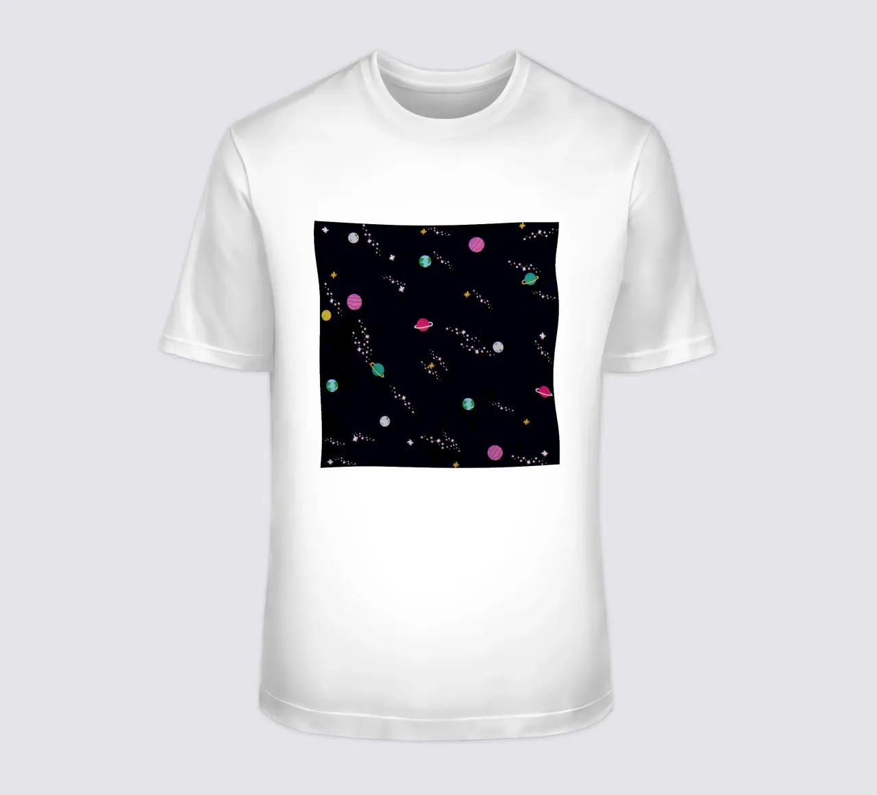 Lost In Space Pattern T-Shirt von Tobe Fonseca