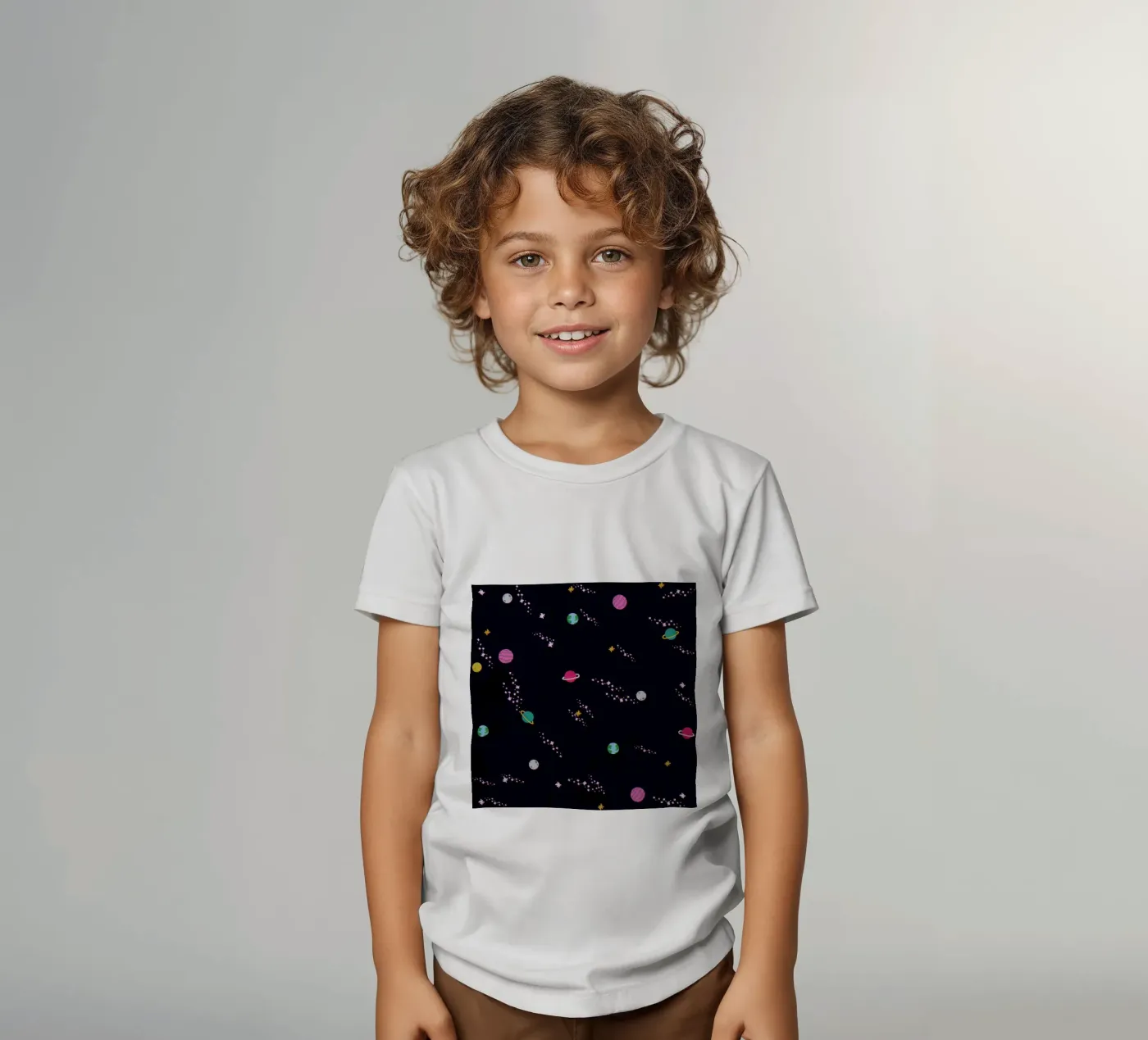 Lost In Space Pattern kinder t-shirt van Tobe Fonseca