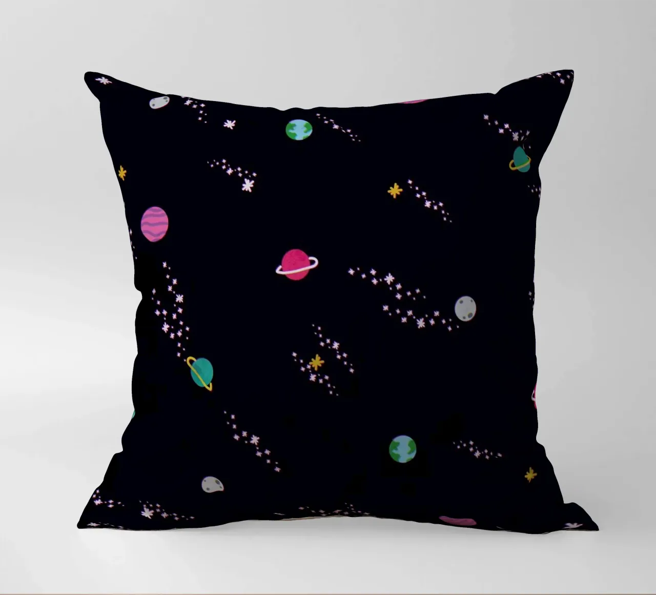 Lost In Space Pattern Kissen von Tobe Fonseca