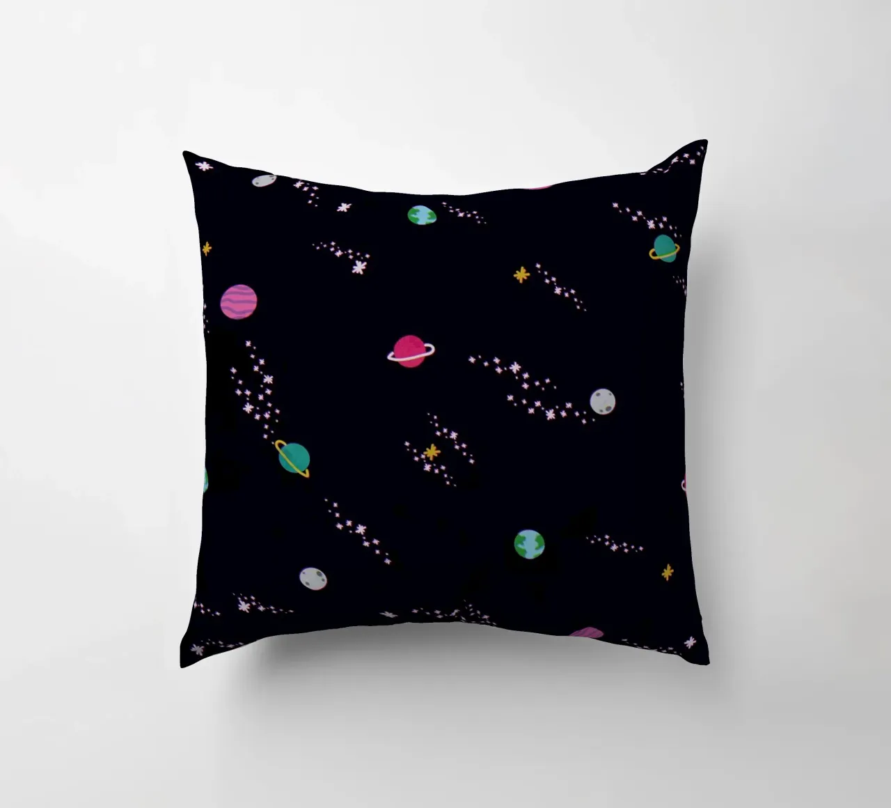 Lost In Space Pattern Kissen von Tobe Fonseca