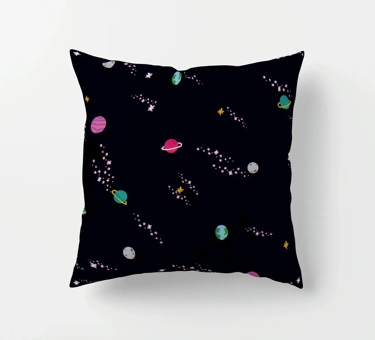 Lost In Space Pattern Kissen von Tobe Fonseca