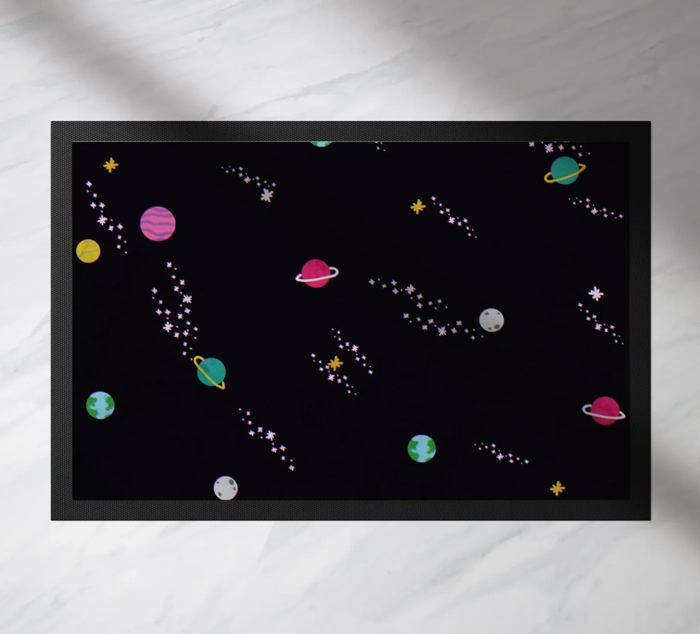 Lost In Space Pattern Fußmatte von Tobe Fonseca