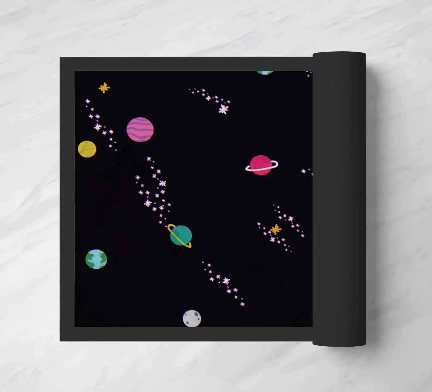 Lost In Space Pattern Fußmatte von Tobe Fonseca