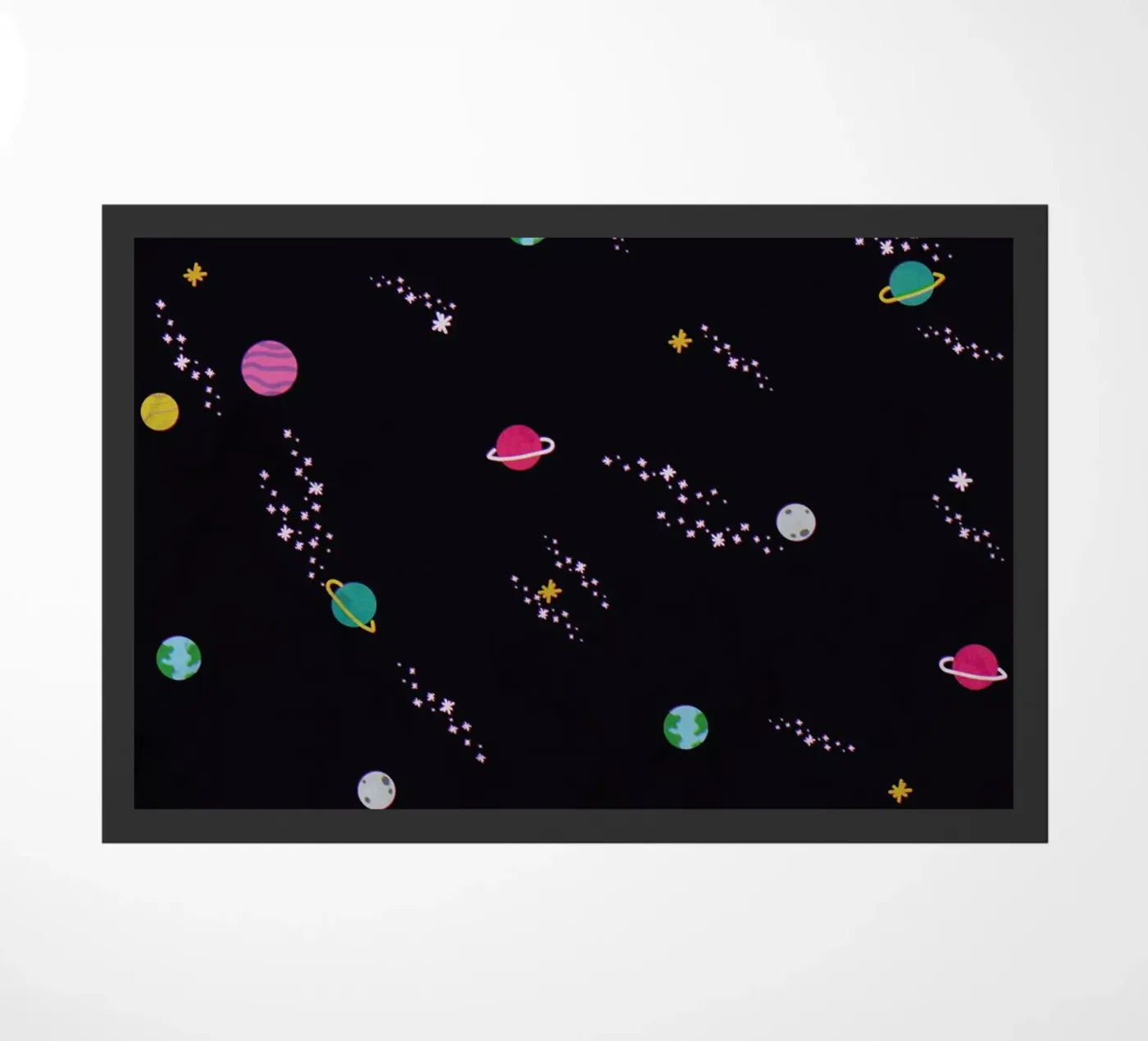 Lost In Space Pattern Fußmatte von Tobe Fonseca