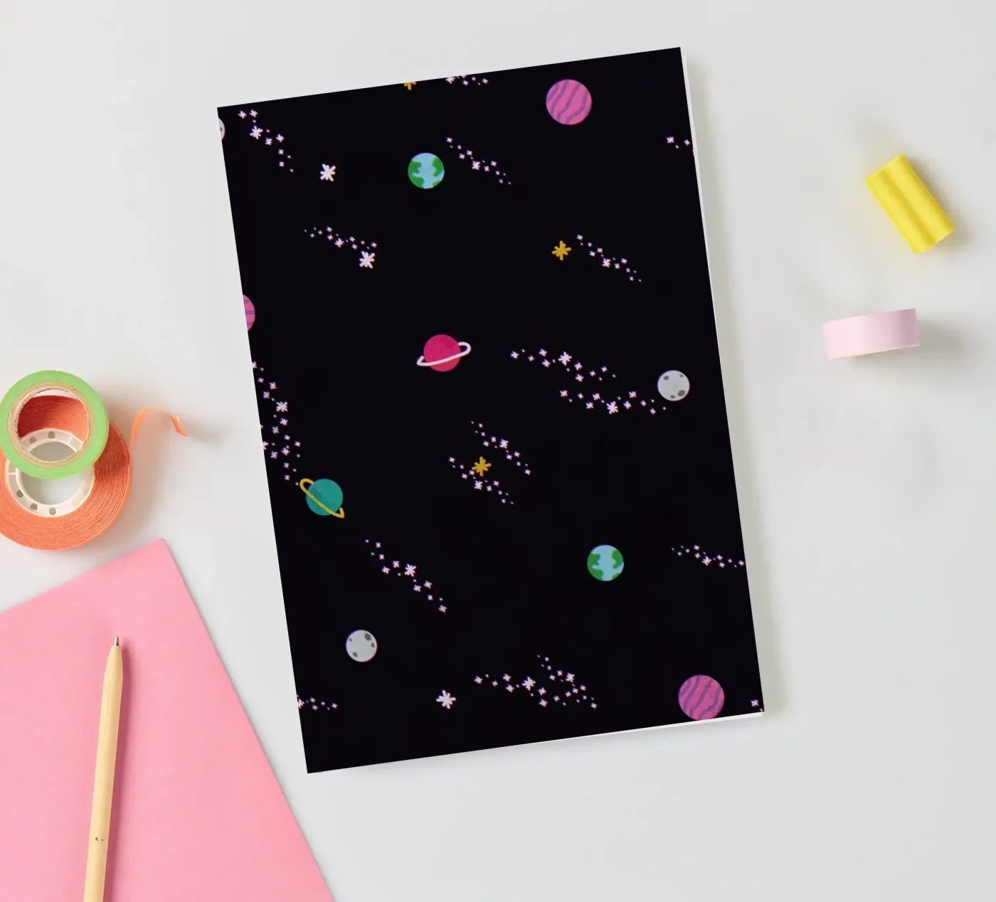 Lost In Space Pattern notebook by Tobe Fonseca