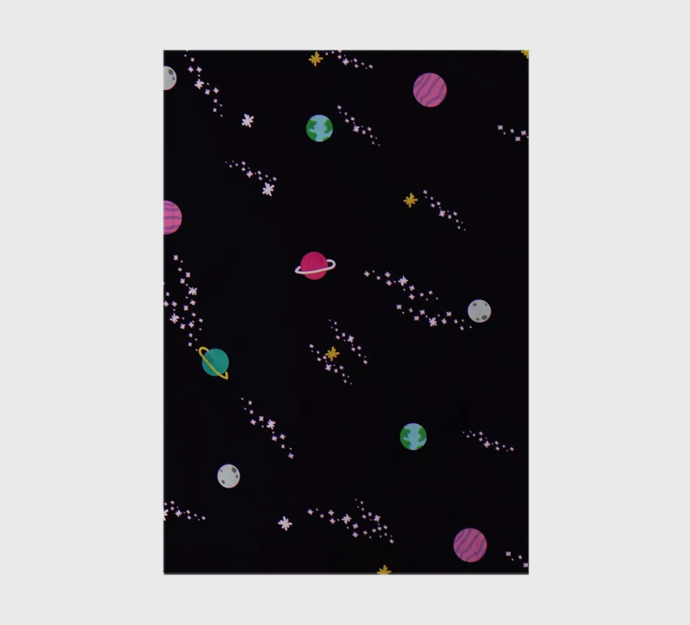 Lost In Space Pattern notebook by Tobe Fonseca