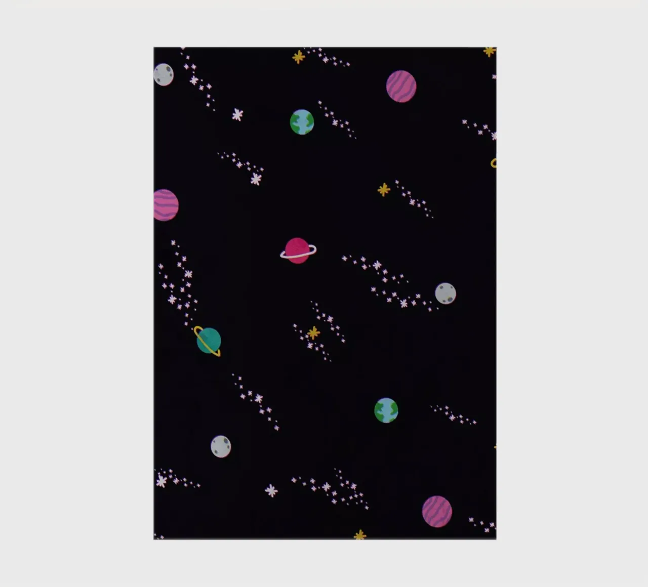 Lost In Space Pattern notebook by Tobe Fonseca