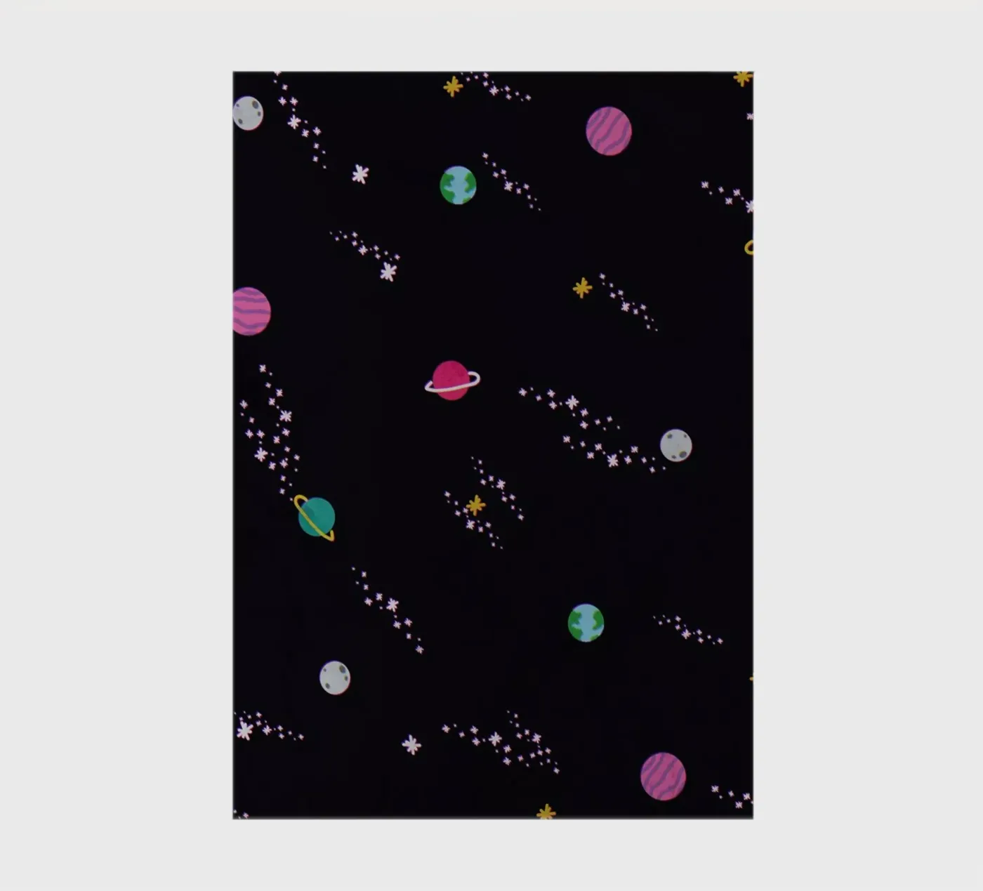 Lost In Space Pattern notebook by Tobe Fonseca