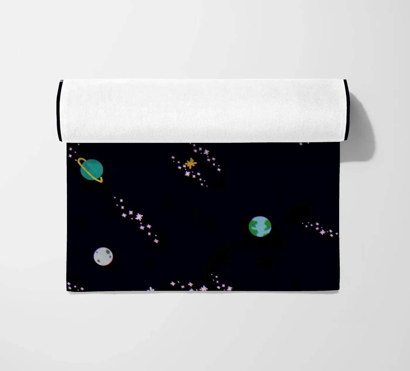 Lost In Space Pattern Strandtuch von Tobe Fonseca