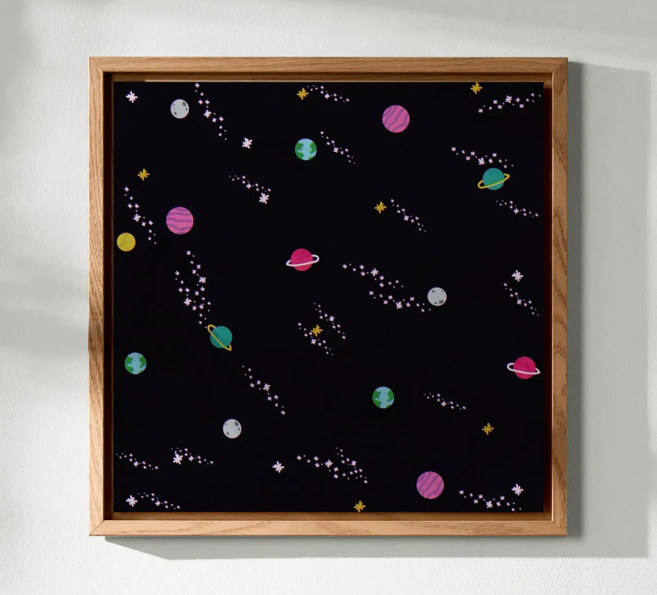 Lost In Space Pattern alluminio dibond da Tobe Fonseca