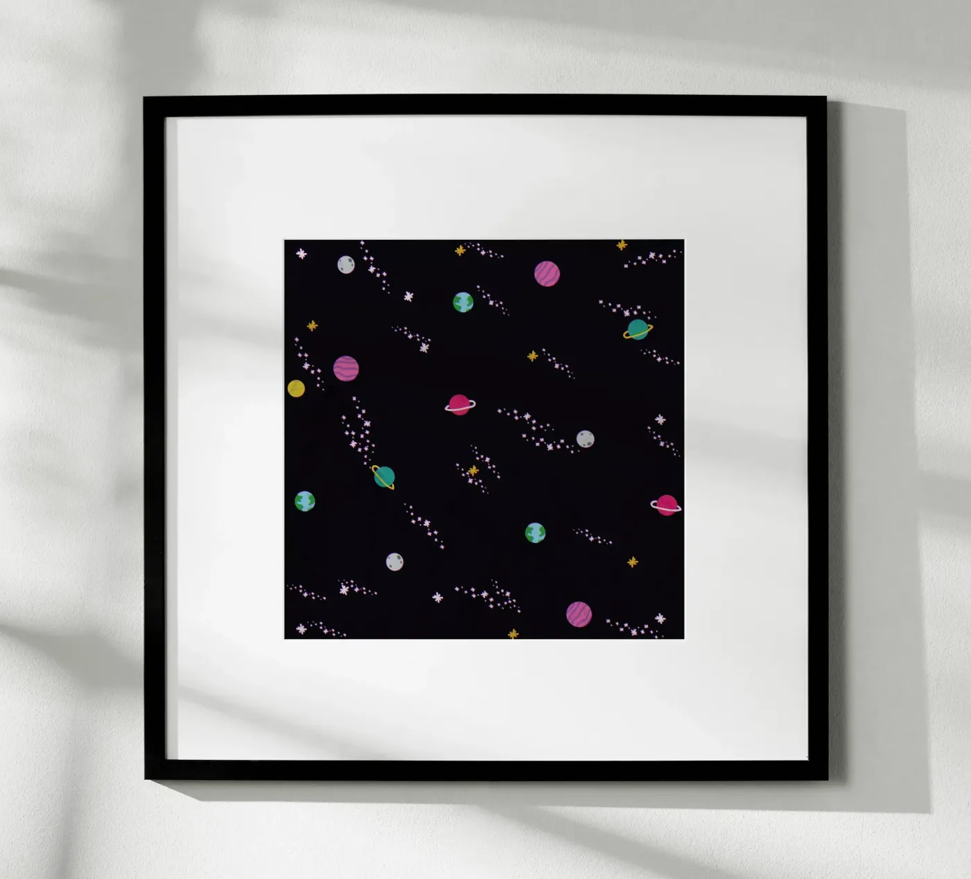 Lost In Space Pattern poster van Tobe Fonseca