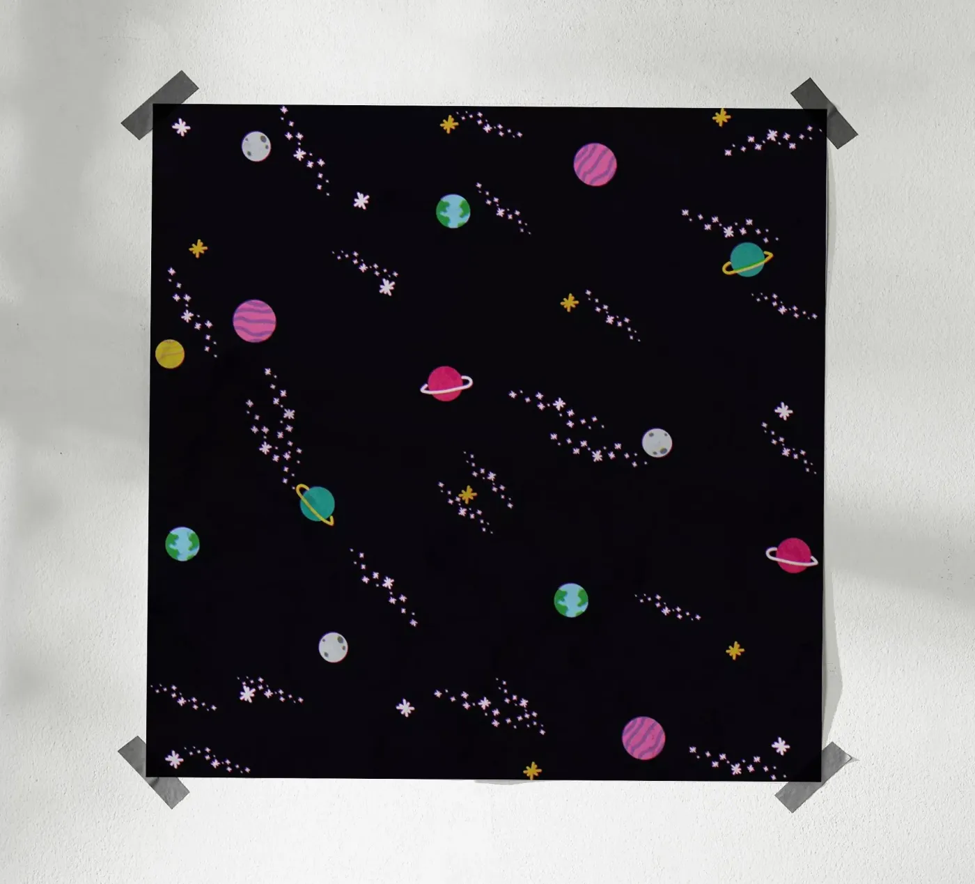 Lost In Space Pattern poster de Tobe Fonseca