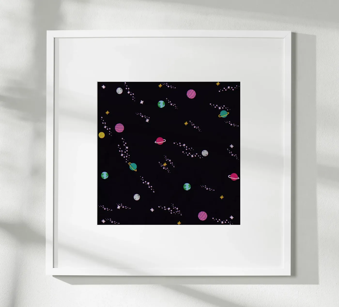 Lost In Space Pattern poster van Tobe Fonseca