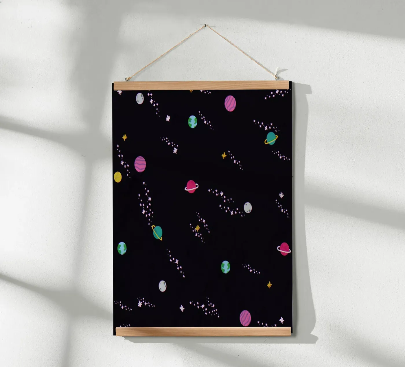 Lost In Space Pattern poster van Tobe Fonseca