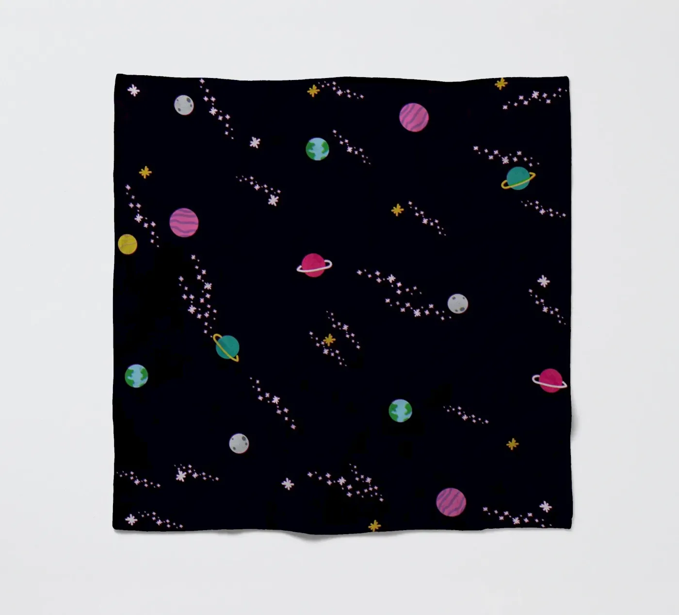 Lost In Space Pattern Fleecedecke von Tobe Fonseca