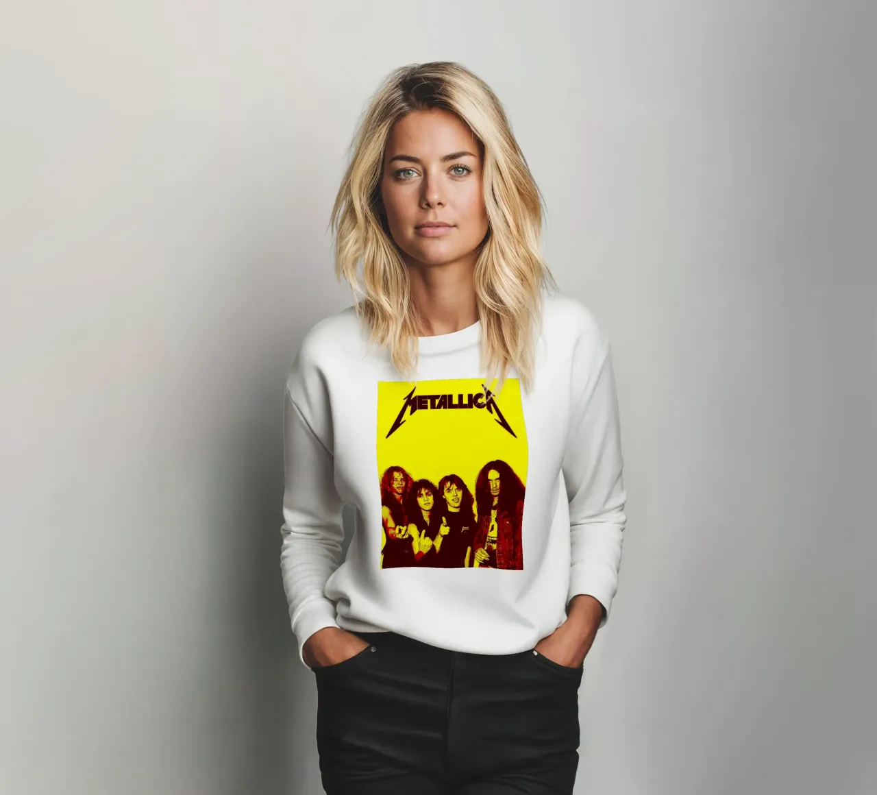 Metallica Band Art sweatshirt by vanhesling