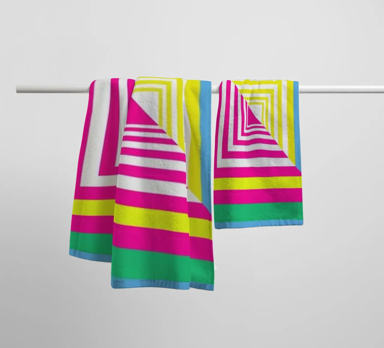 Seriously Playful asciugamano da bagno da lovely lines