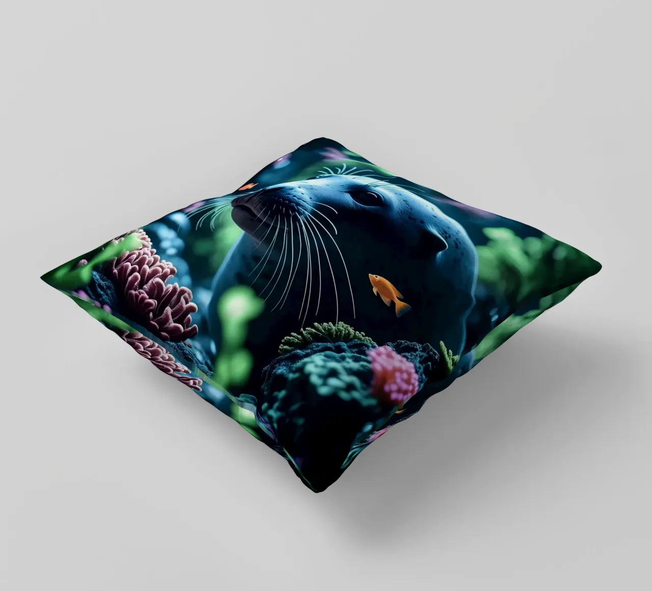 Sigillo ✦ Osservatore bisbetico cuscino da lumaquastudio