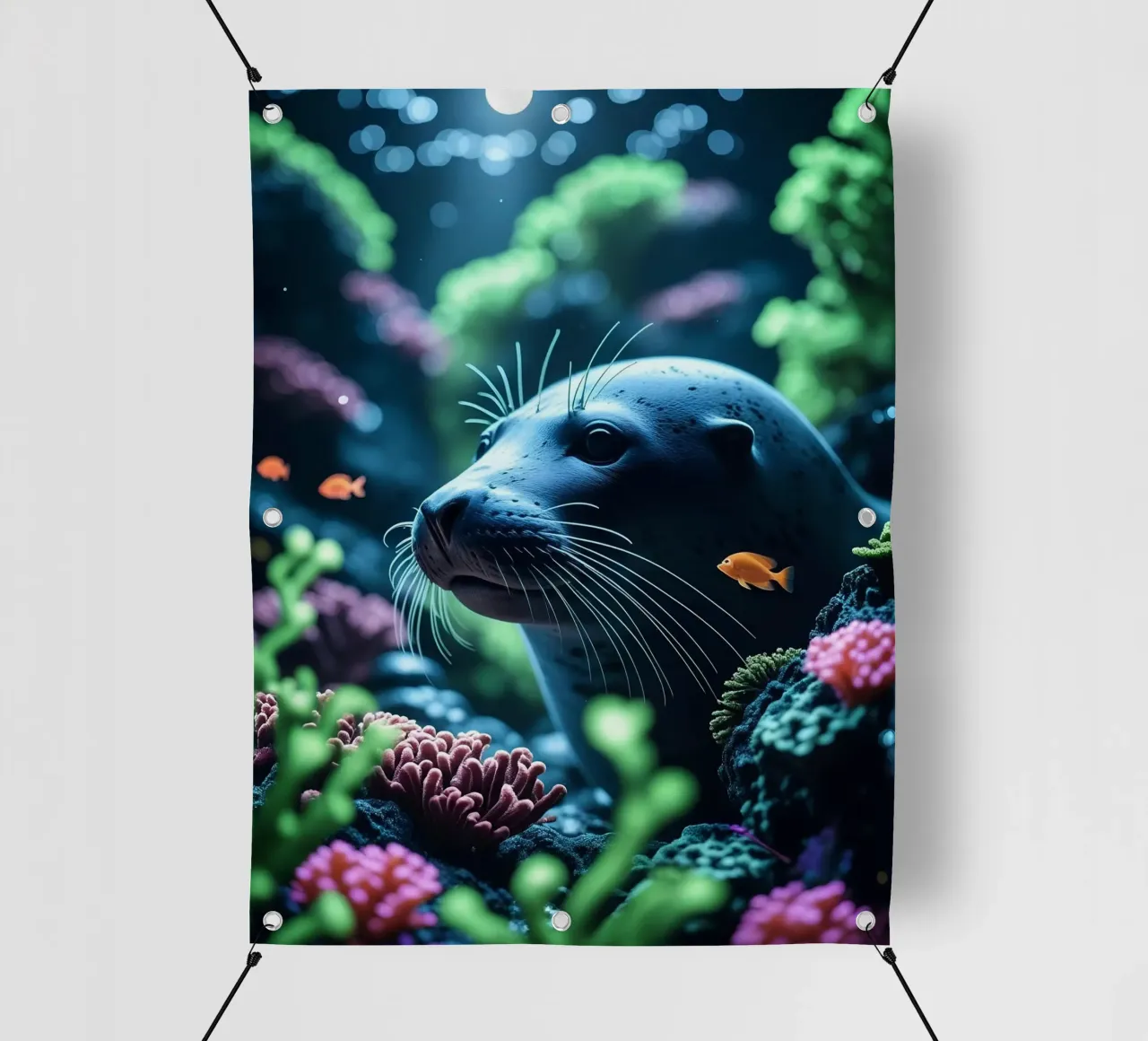 Sigillo ✦ Osservatore bisbetico telo in pvc da lumaquastudio