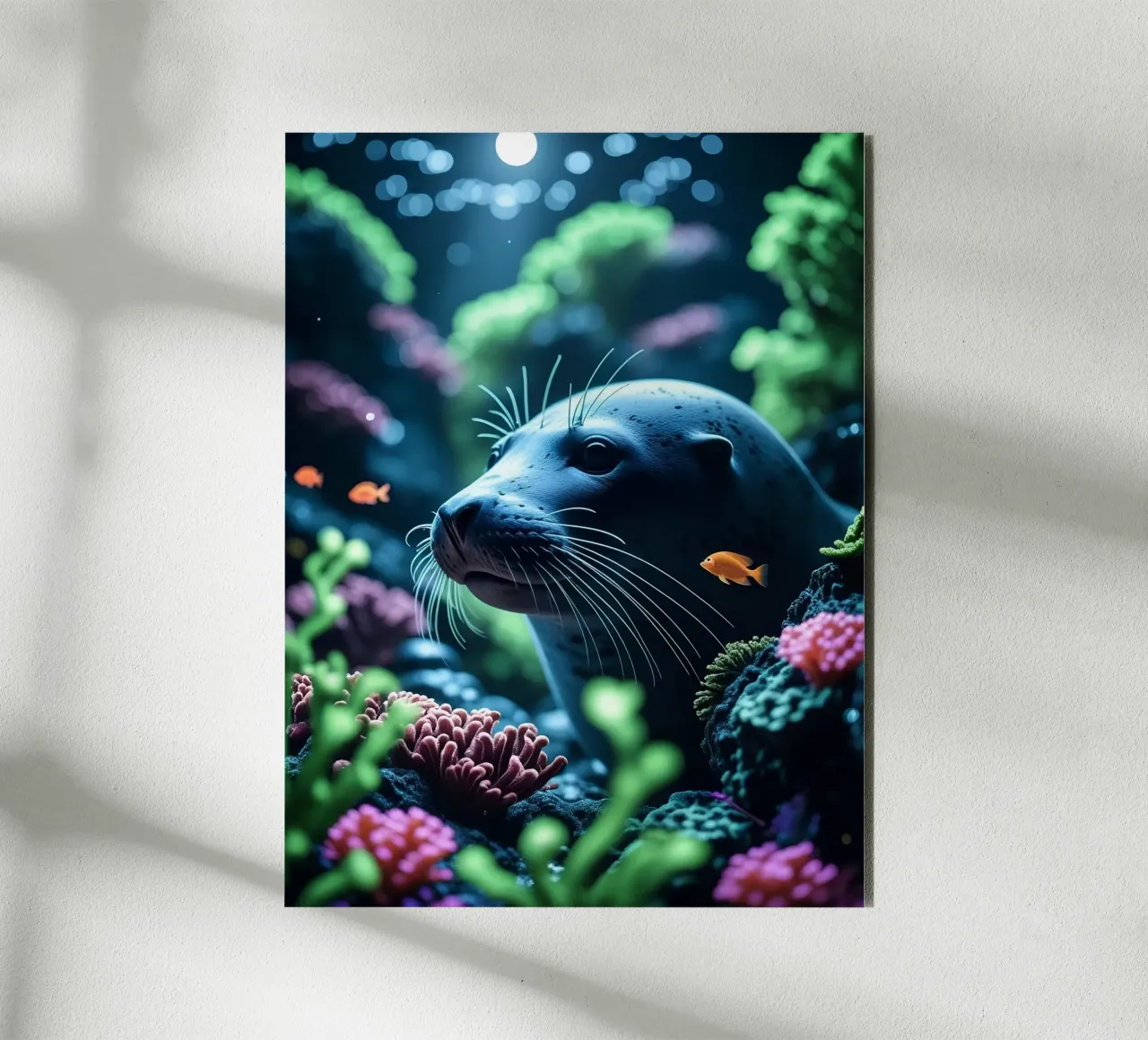 Sigillo ✦ Osservatore bisbetico alluminio dibond da lumaquastudio
