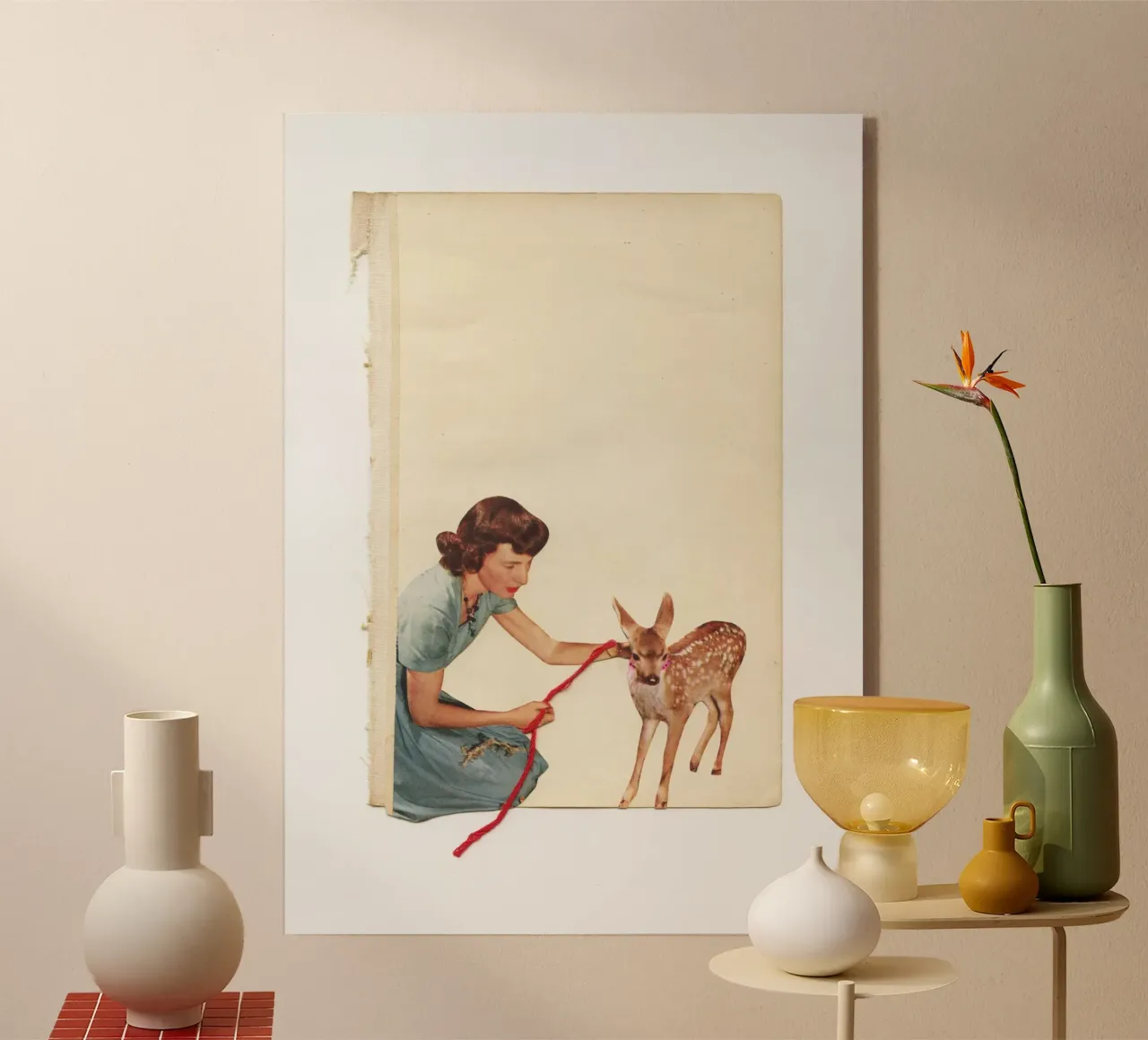 Rescue plexiglass da Cassia Beck Collage