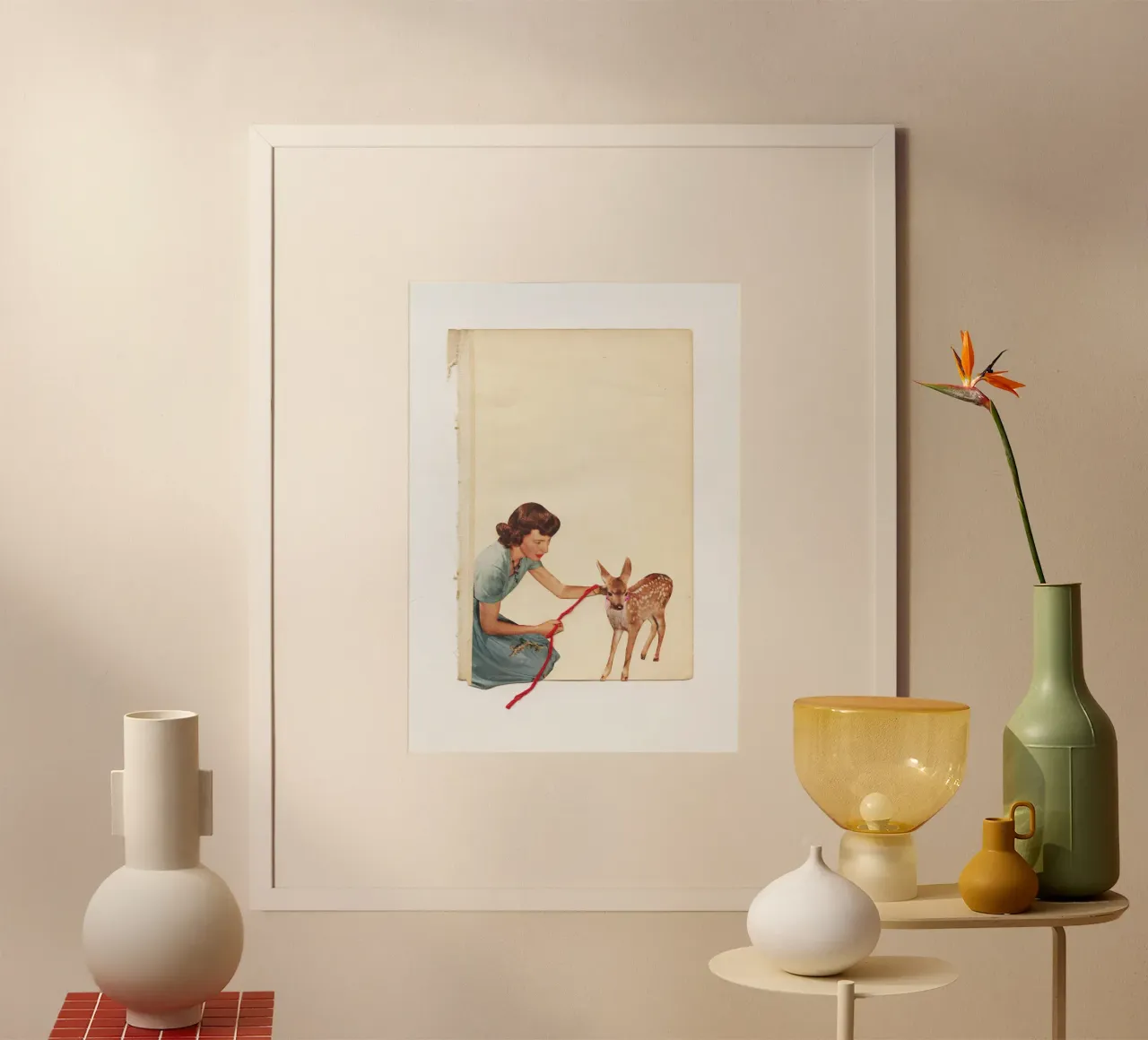 Redding poster van Cassia Beck Collage